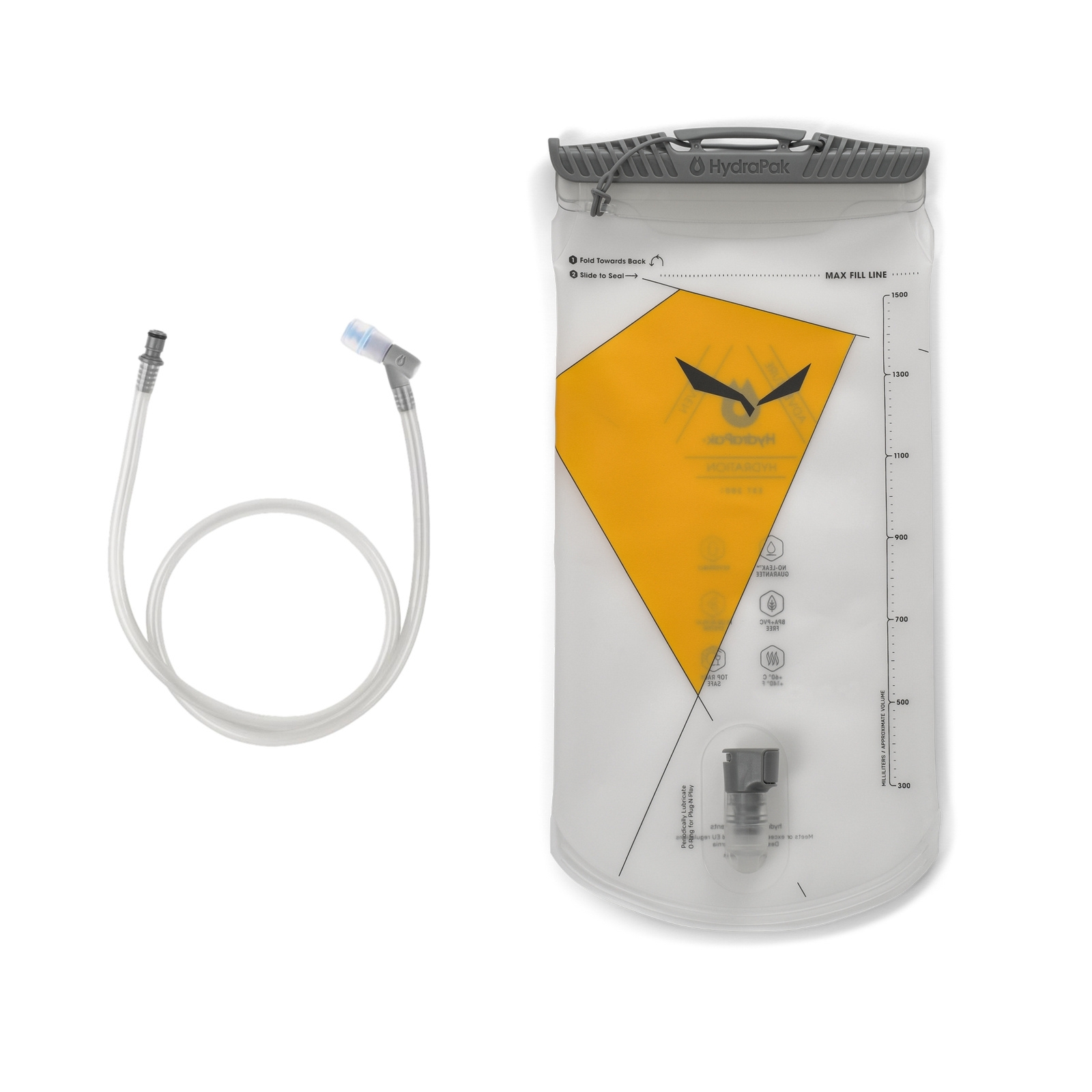 Buk�ak unisex Salewa TRANSFLOW BAG 1,5 L przezroczysty 00-0000001302_9050