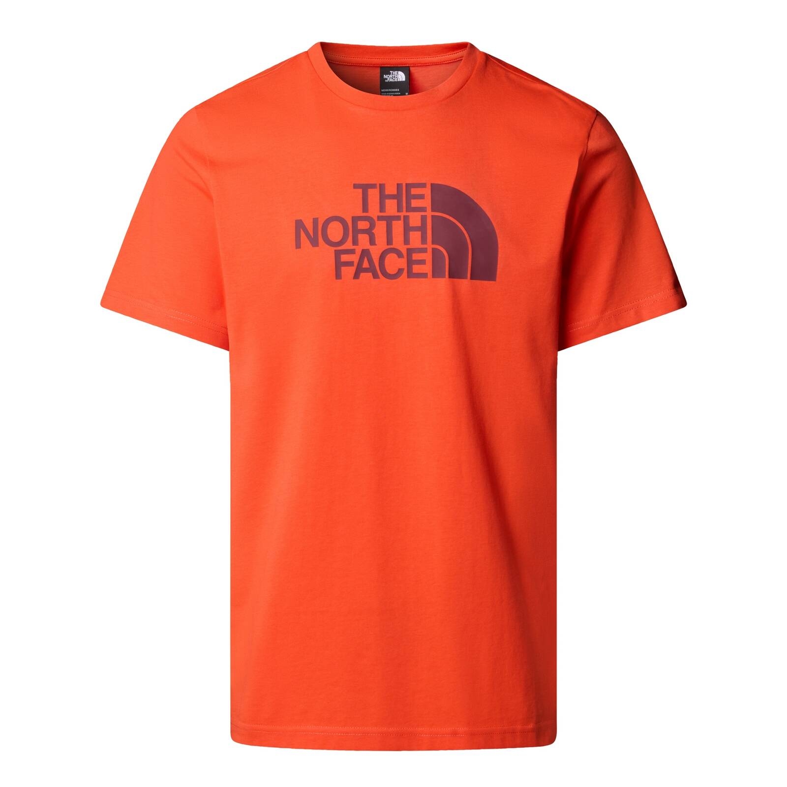 Koszulka mska The North Face S/S EASY czerwona NF0A8A6C7ON