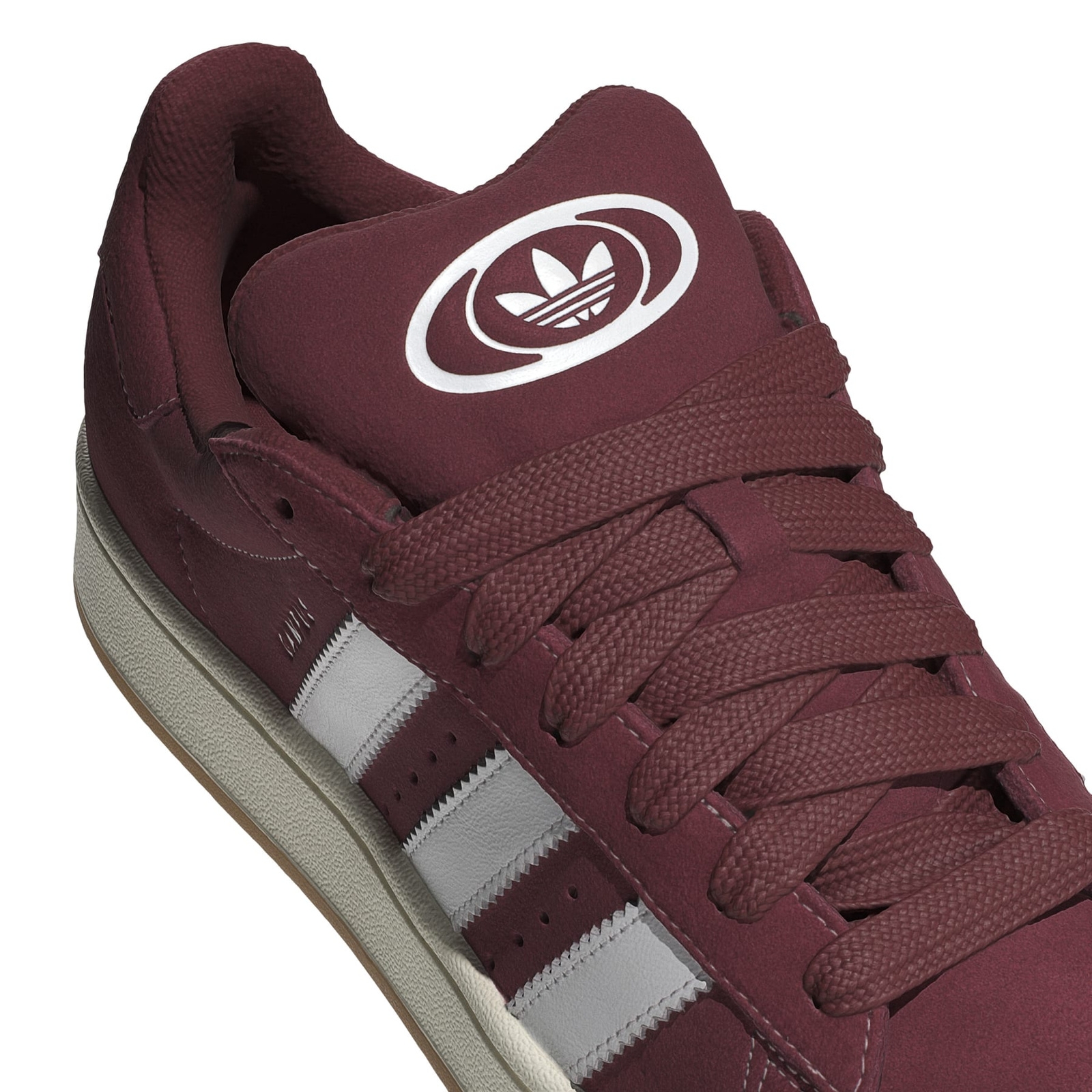 Buty sportowe mskie adidas CAMPUS 00S bordowe JQ8349
