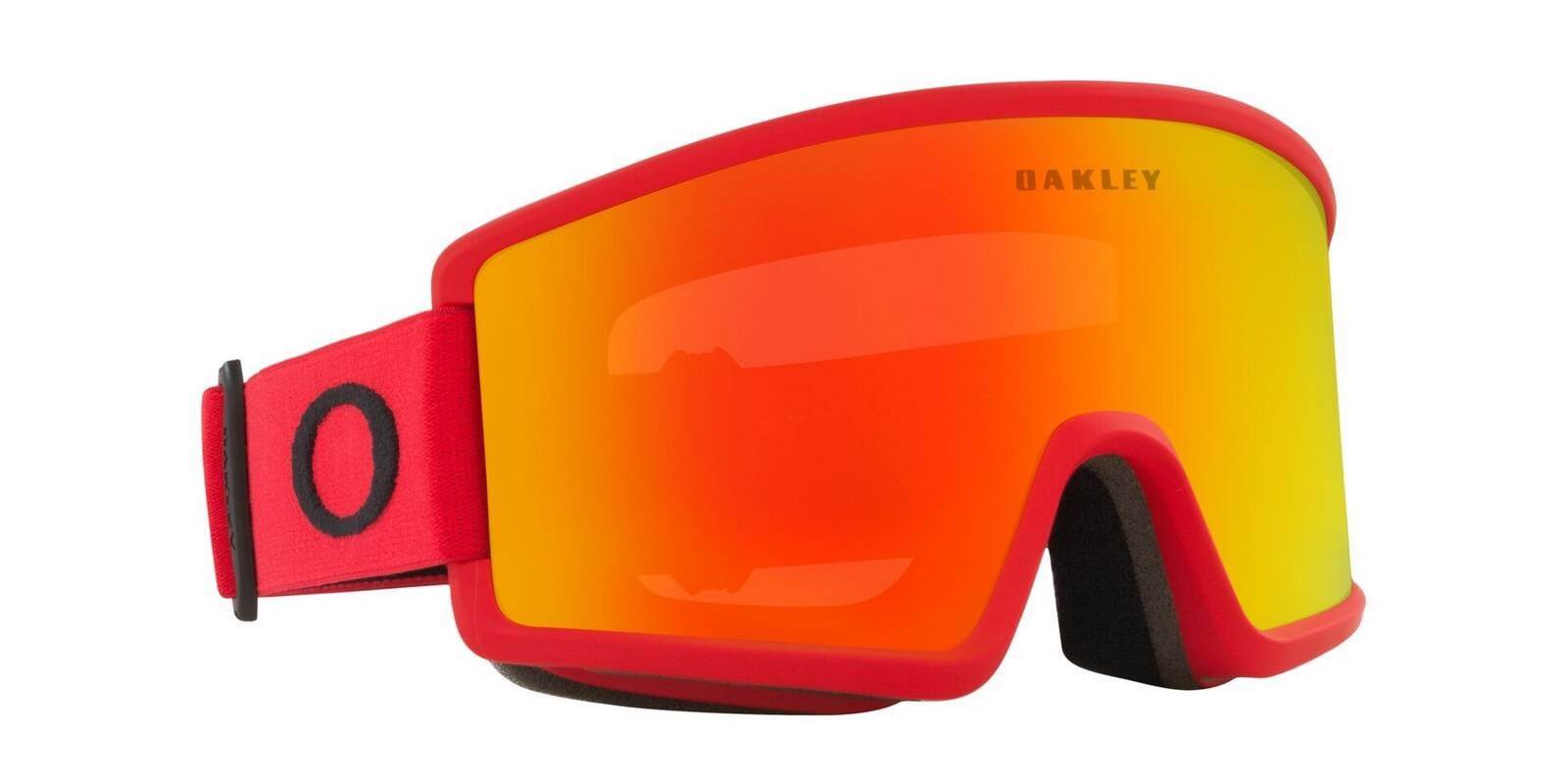 Gogle narciarskie unisex Oakley TARGET LINE czerwone OO7120-09