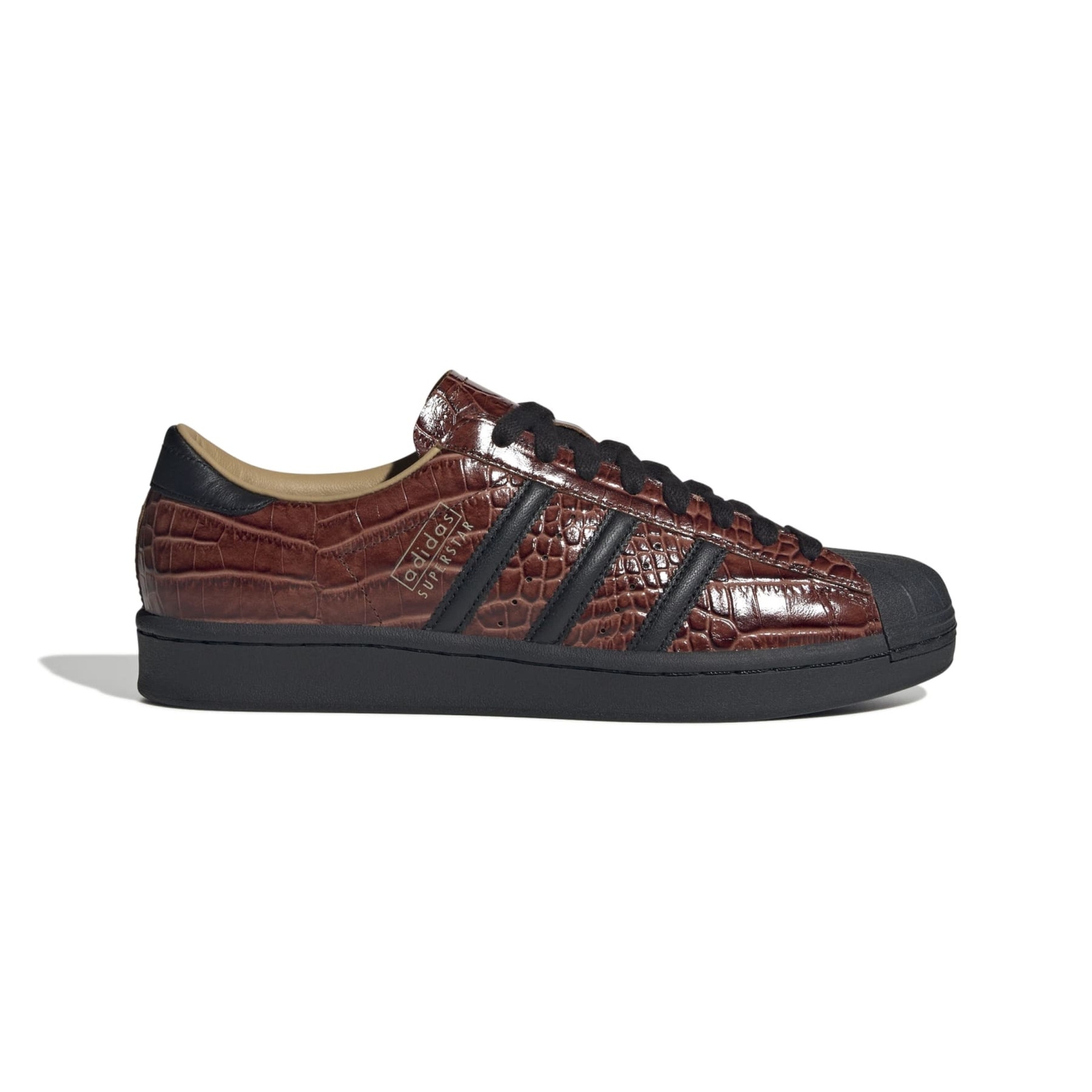 Buty sportowe m�skie adidas SUPERSTAR VINTAGE br�zowe JQ3258