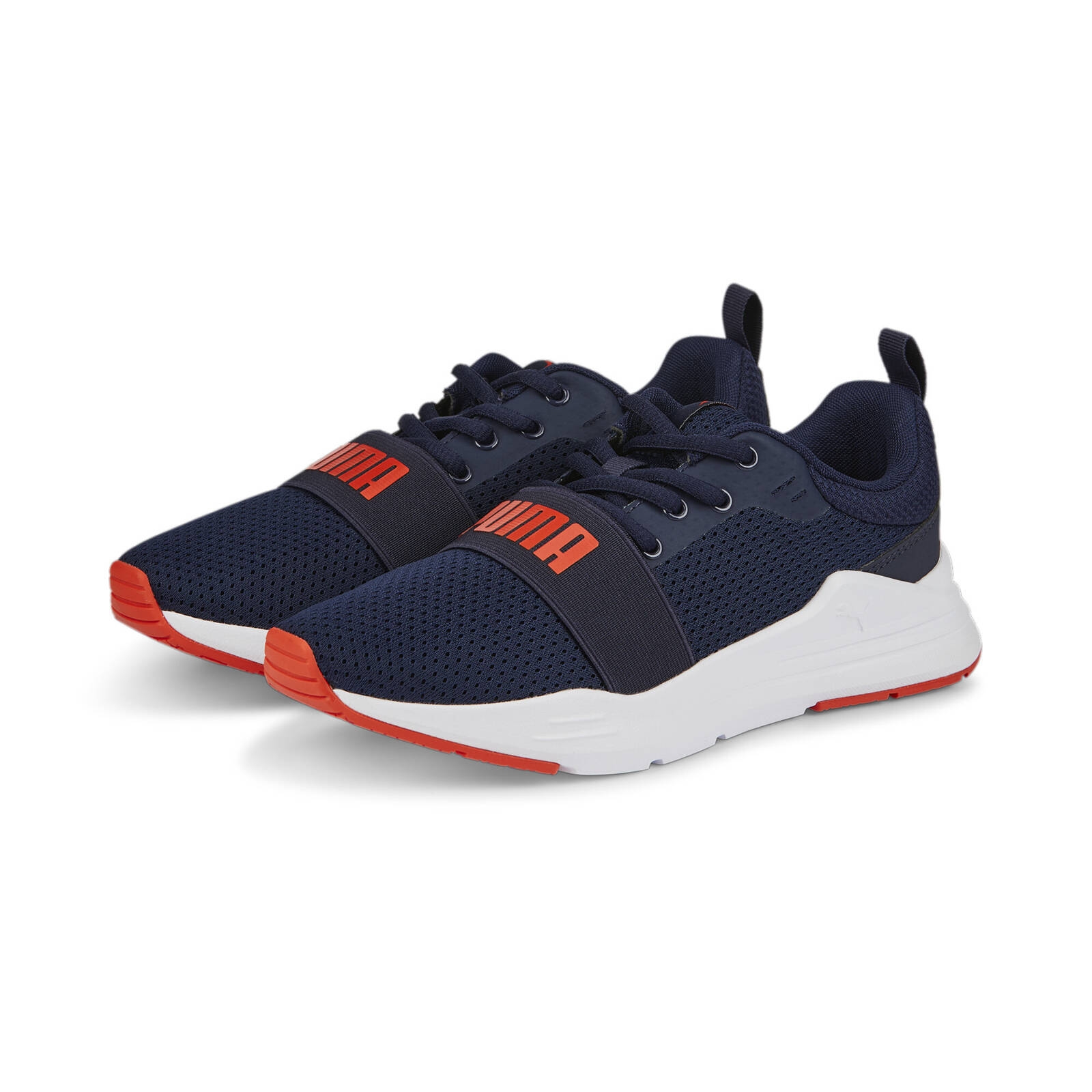 Buty sportowe dziecice Puma WIRED RUN JR granatowe 37421421