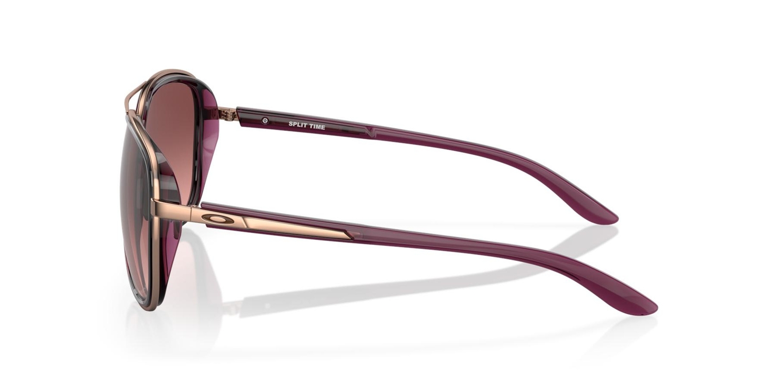 Okulary przeciwsoneczne unisex Oakley SPLIT TIME bordowe OO4129-02