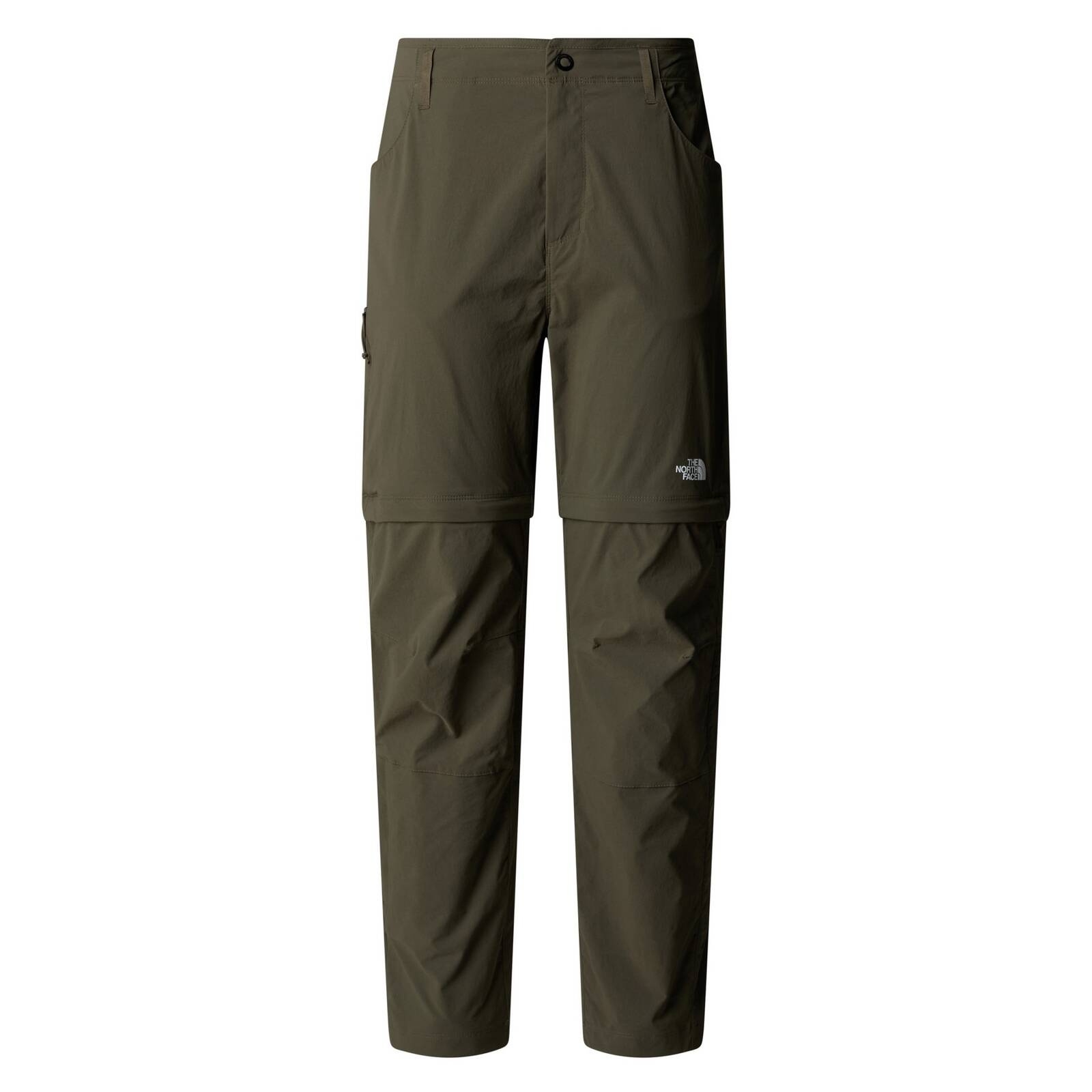 Spodnie trekkingowe damskie The North Face EXPLORATION CONV REG STRAIGHT zielone NF0A8BR621L