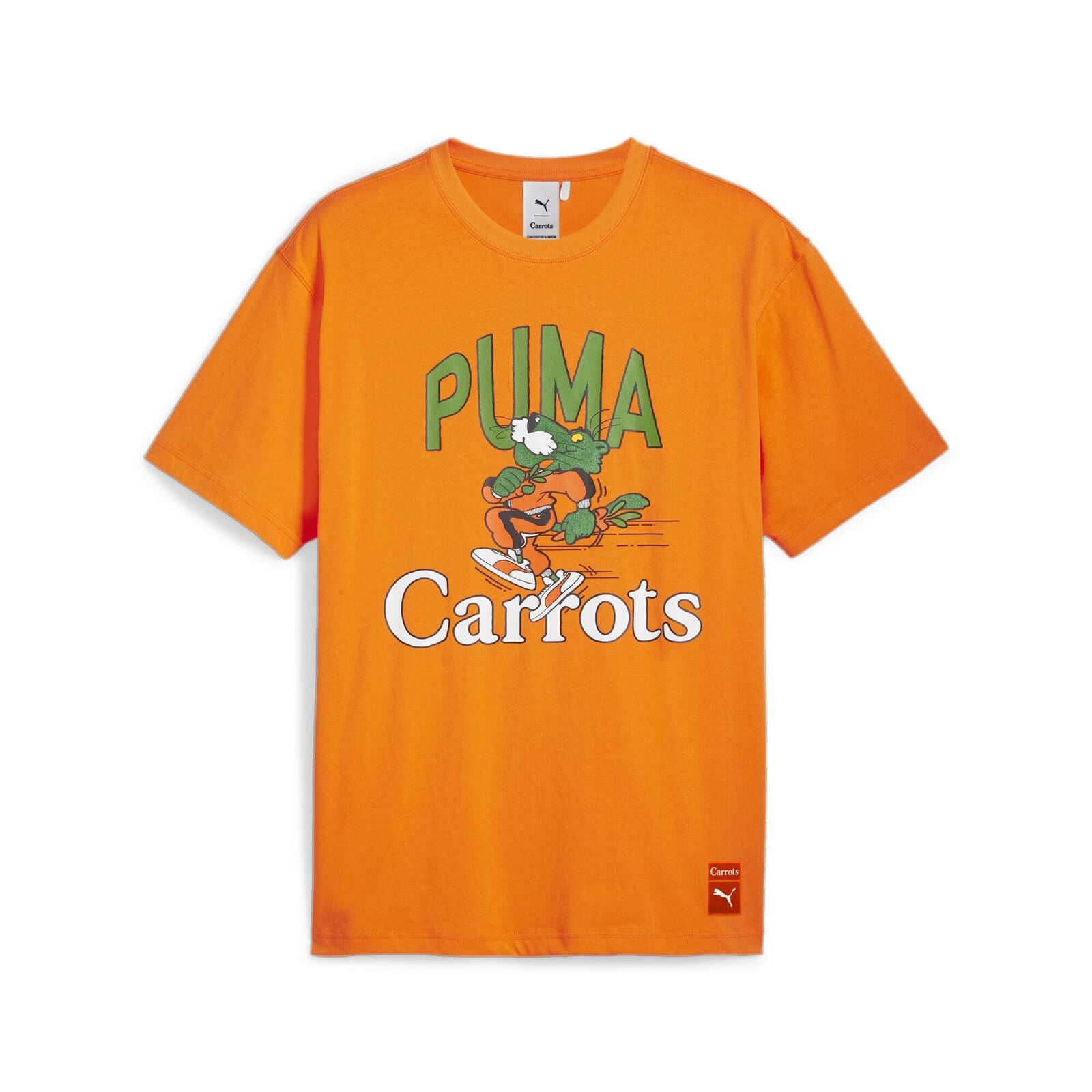 Koszulka mska Puma X CARROTS GRAPHIC pomaraczowa 62744345