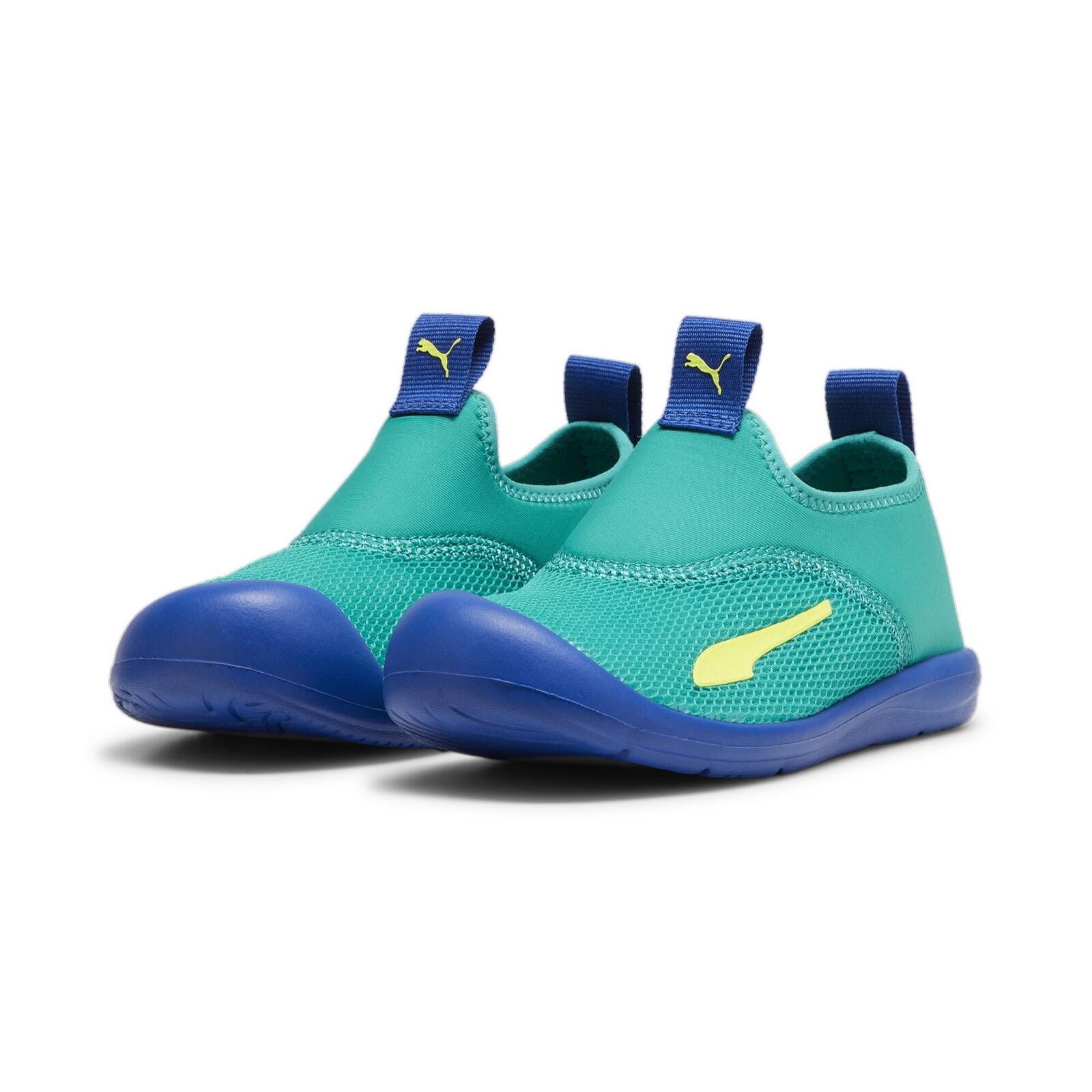 Buty sportowe dziecice Puma AQUACAT SHIELD zielone 37486008