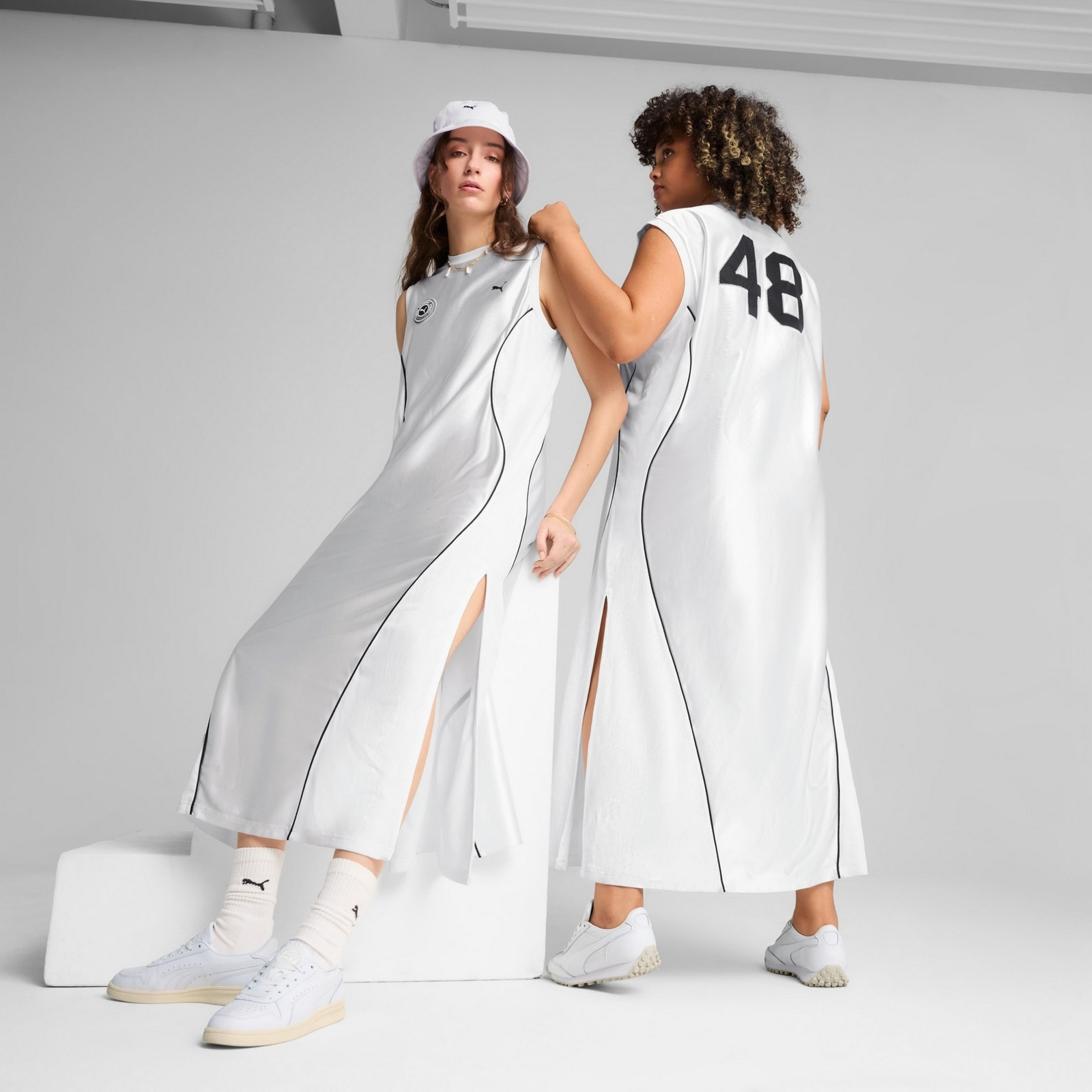 Sukienka damska Puma DARE TO bia�a 62982602