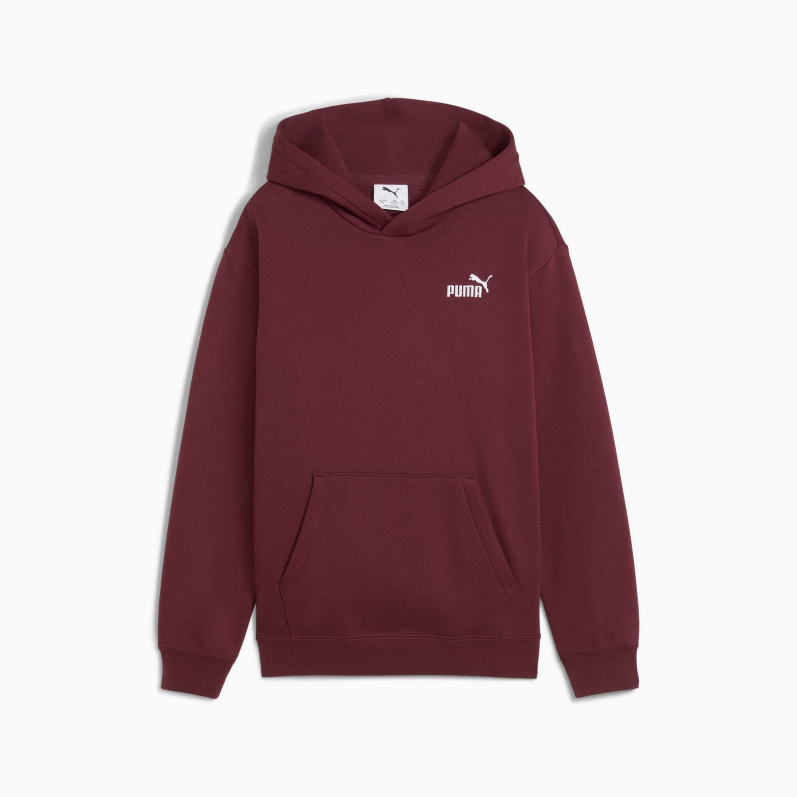 Bluza z kapturem dzieci�ca Puma ESS SMALL NO. 1 LOGO RELAXED bordowa 68492196