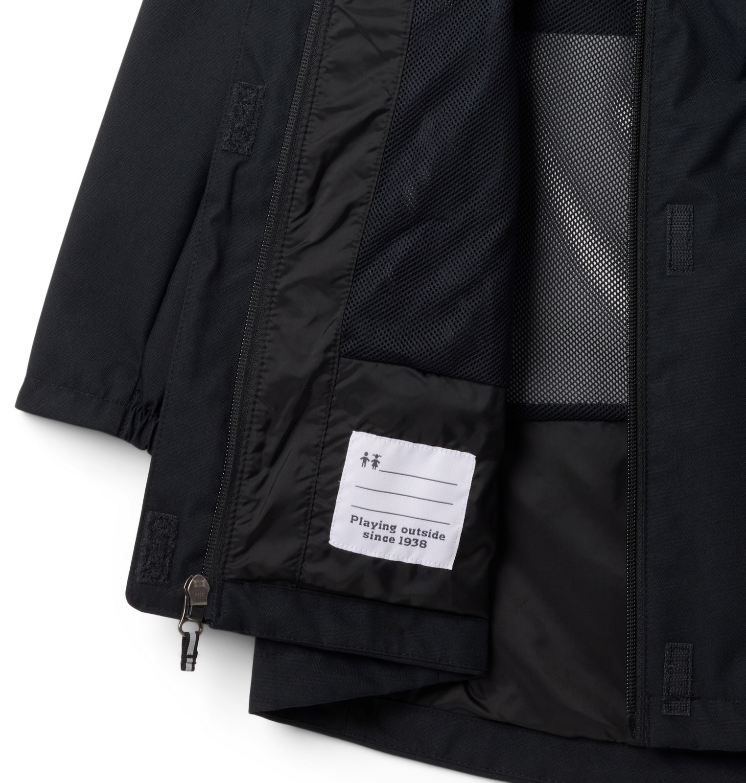 Kurtka wodoodporna dziewczęca Columbia HIKEBOUND LONG czarna 2126051010