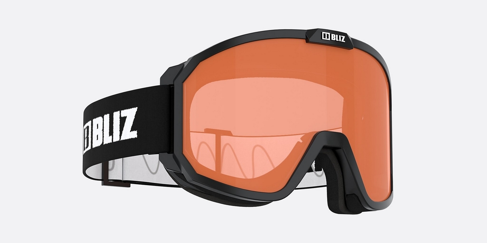 Gogle narciarskie dziecice Bliz RAVE JR czarne 0ZK8502-05