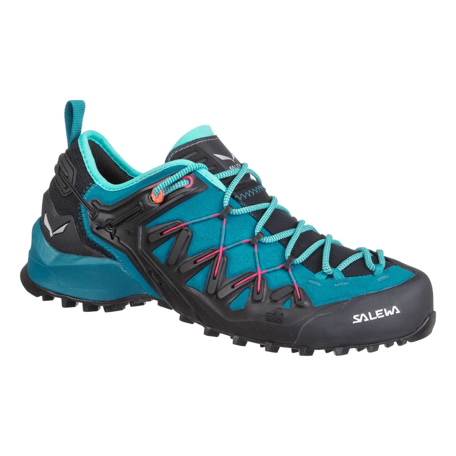 Buty podejciowe damskie Salewa WILDFIRE EDGE niebieskie 00-0000061347_8736