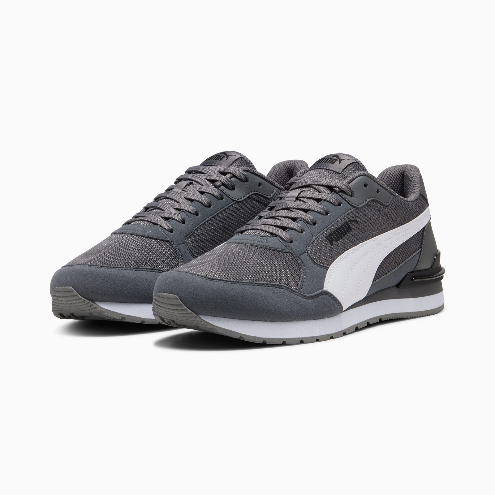 Buty sportowe mskie Puma ST RUNNER V4 MESH szare 39966603