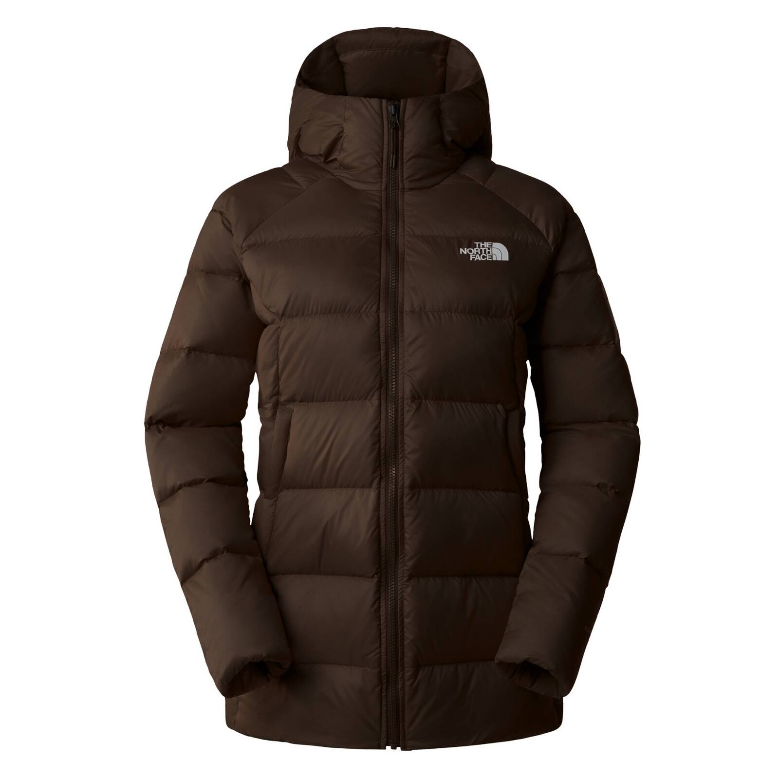 Kurtka z kapturem damska The North Face HYALITE DOWN brzowa NF0A7Z9R1OI