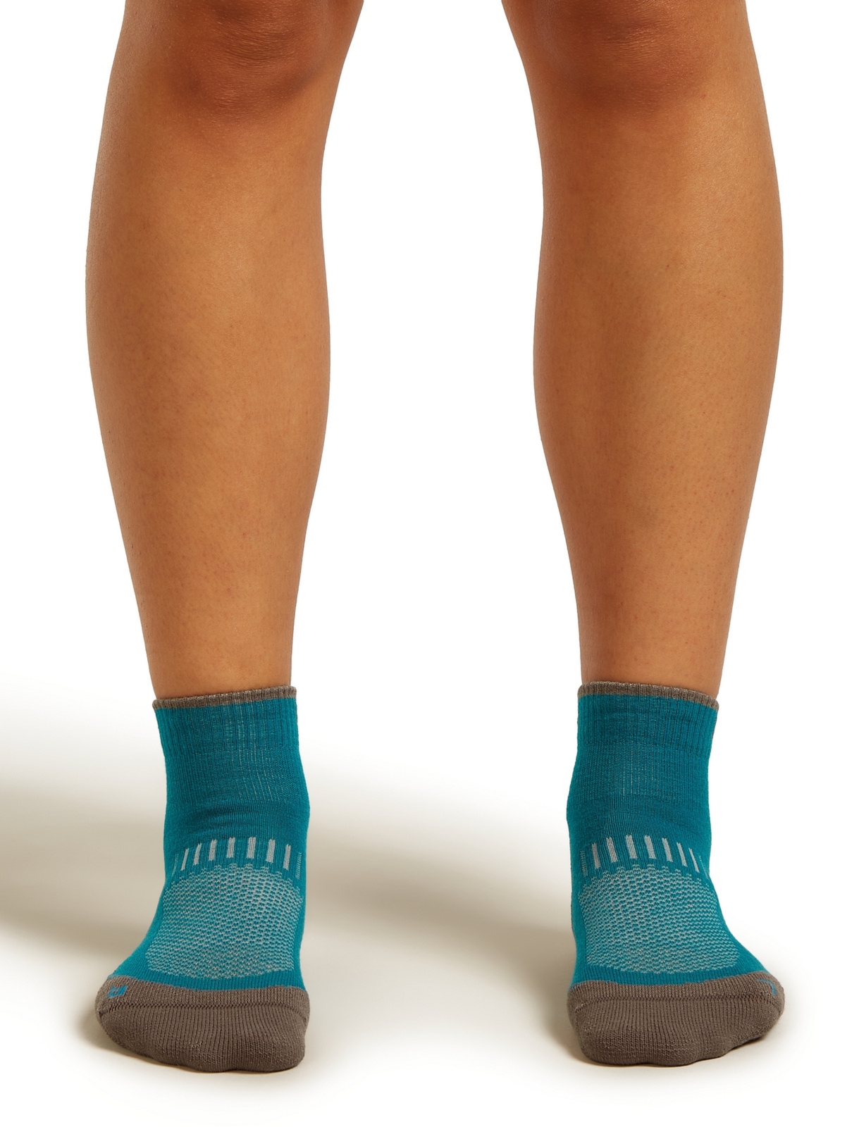 Skarpety trekkingowe damskie Icebreaker MER HIKE+ LIGHT MINI turkusowe IB0A578J0MD