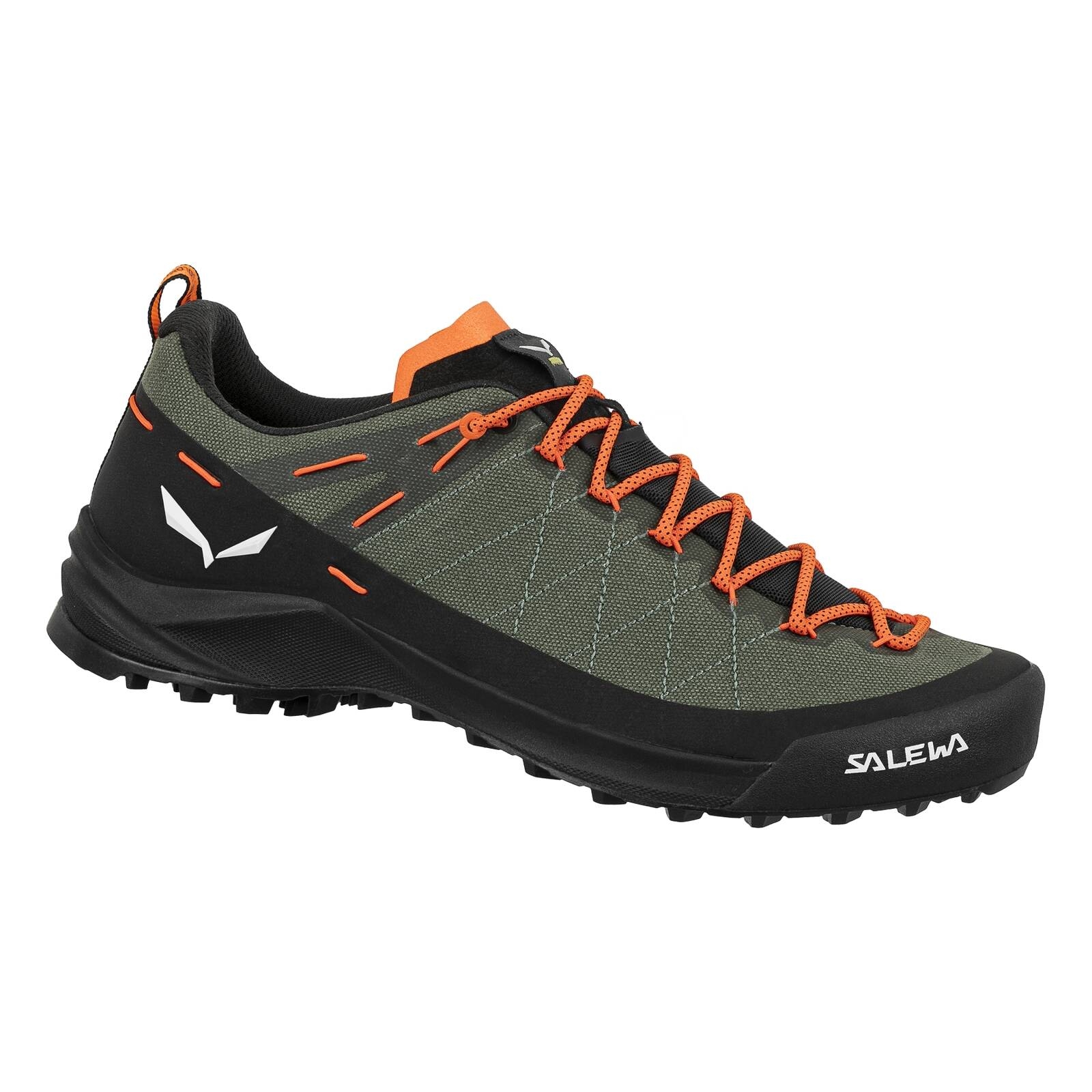 Buty podejciowe mskie Salewa WILDFIRE CANVAS zielone 00-0000061406_5331