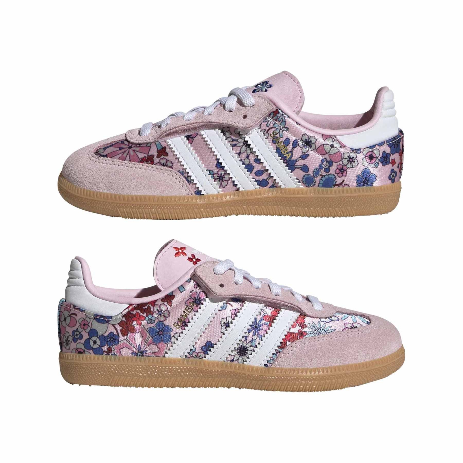 Buty sportowe dzieci�ce adidas LIBERTY LONDON SAMBA OG r�owe JQ2007