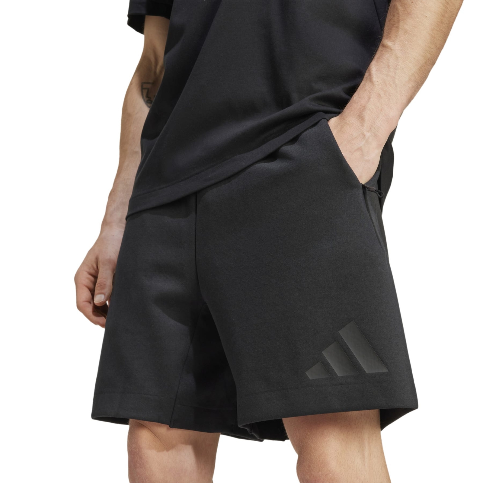 Spodenki dresowe mskie adidas Z.N.E. czarne JE7540
