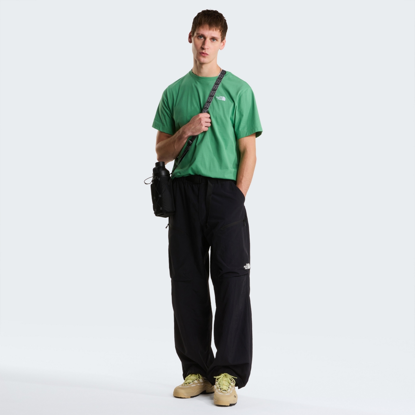 Koszulka m�ska The North Face EVOLUTION SIMPLE DOME REGULAR zielona NF0A8CZ2G57