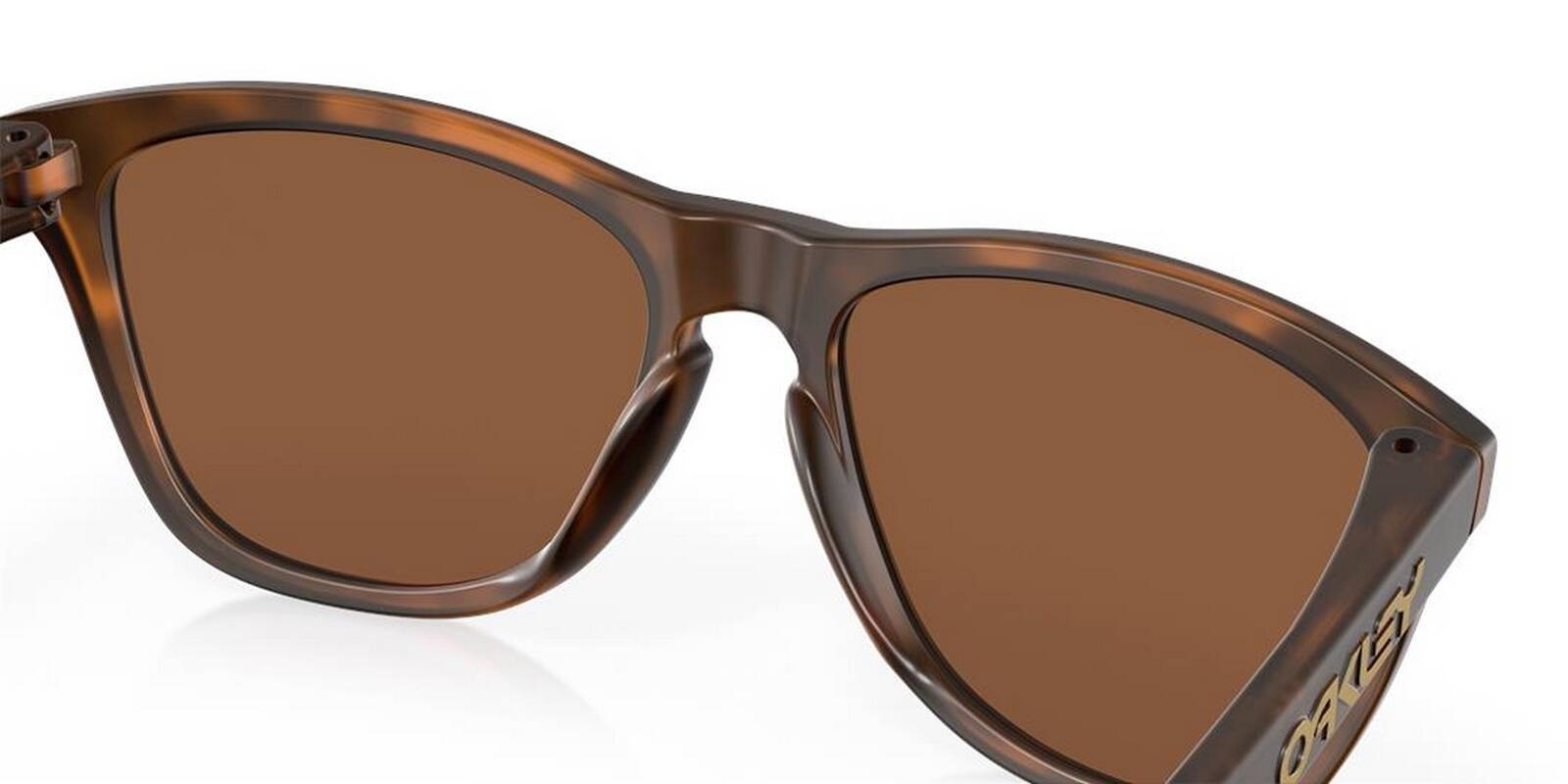 Okulary przeciwsoneczne unisex Oakley FROGSKINS brzowe OO9013-C5