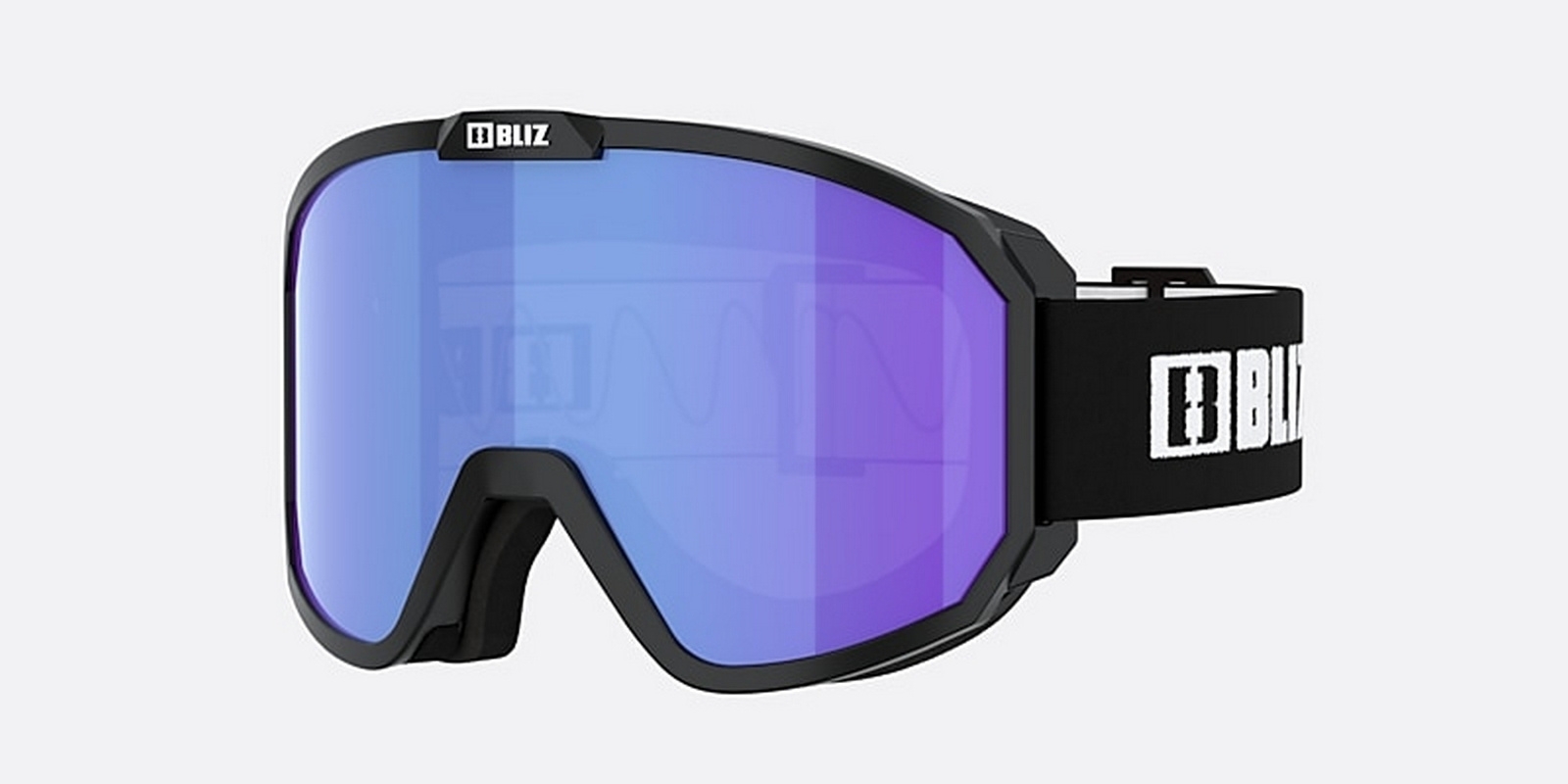Gogle narciarskie unisex Bliz RAVE czarne 0ZG8002-04