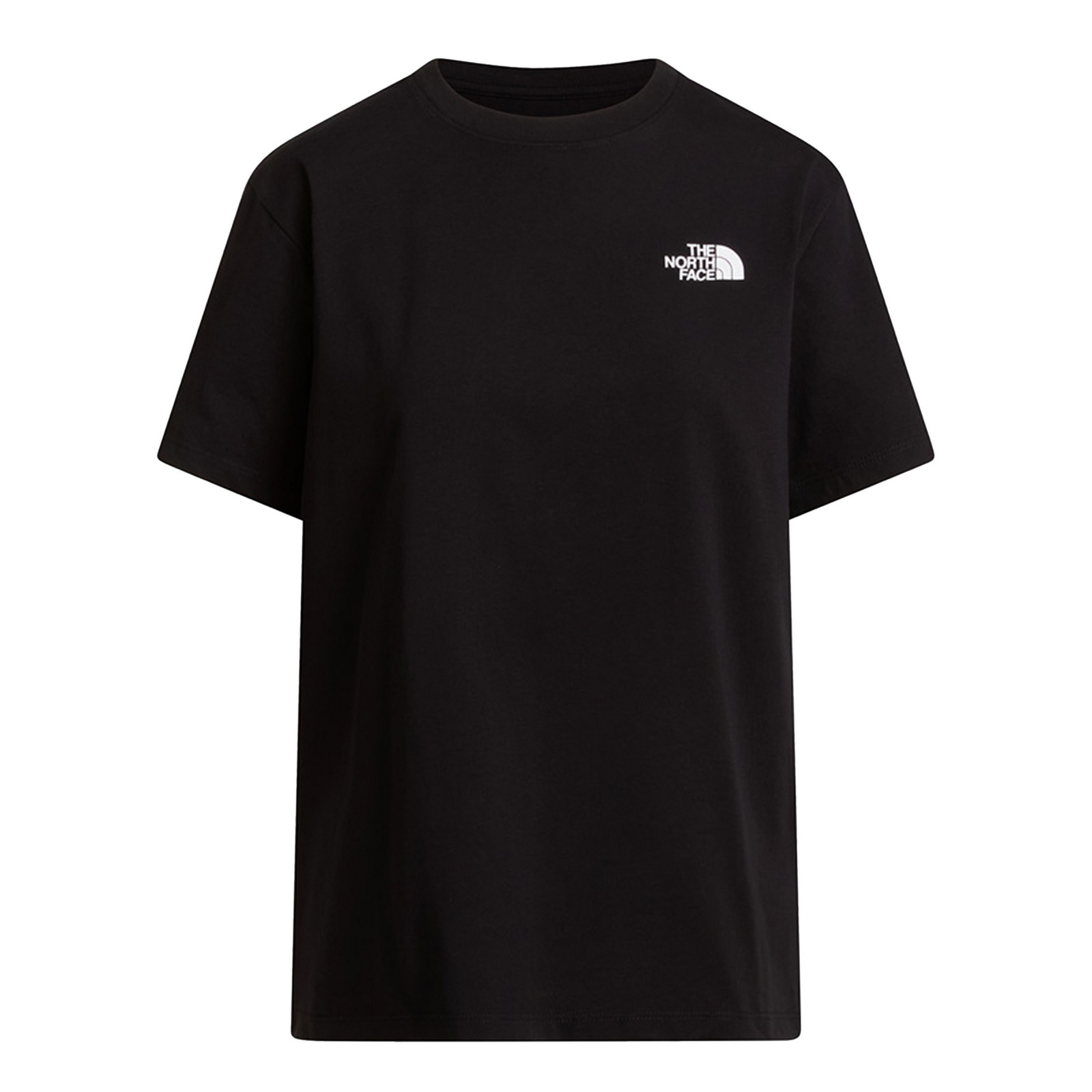 Koszulka damska The North Face EVOLUTION BOX NSE RELAXED czarna NF0A8B6WKY4