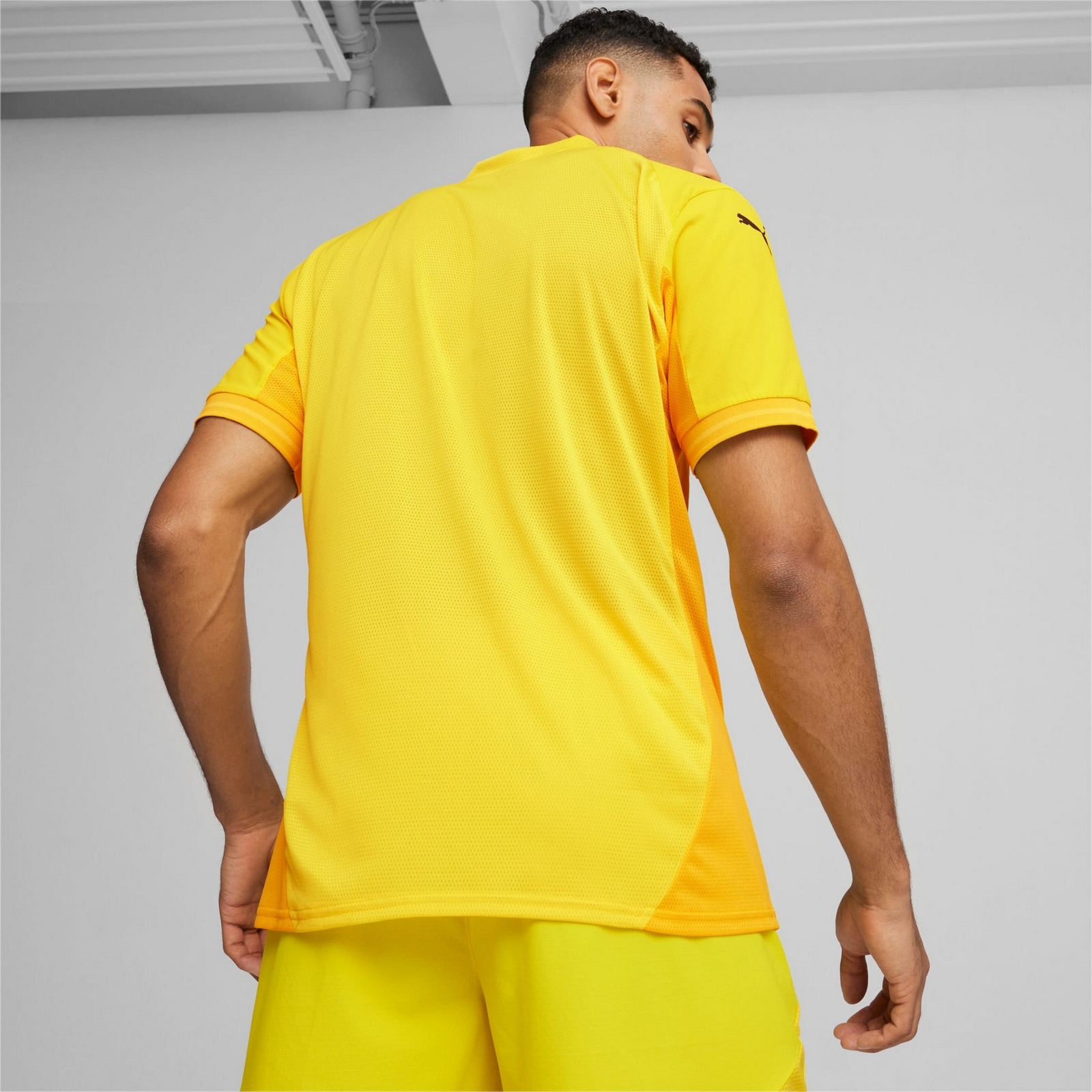 Koszulka męska Puma TEAMFINAL JERSEY żółta 70573707