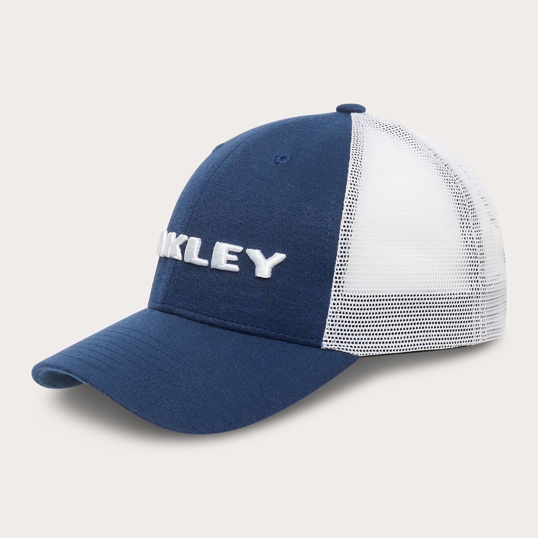 Czapka z daszkiem unisex Oakley HEATHER NEW ERA granatowa FOS901764-6GA
