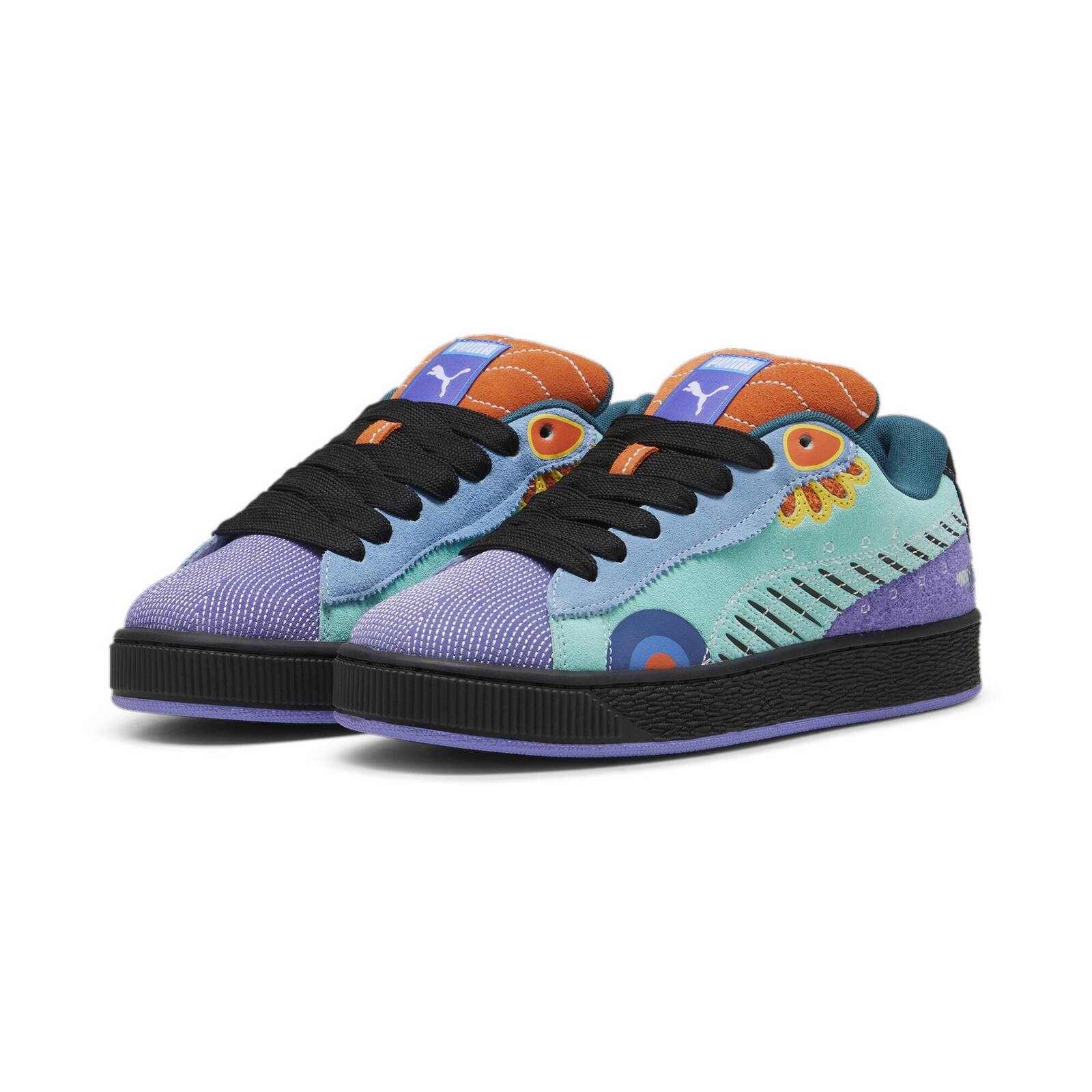 Buty sportowe mskie Puma SUEDE XL wielokolorowe 39840901