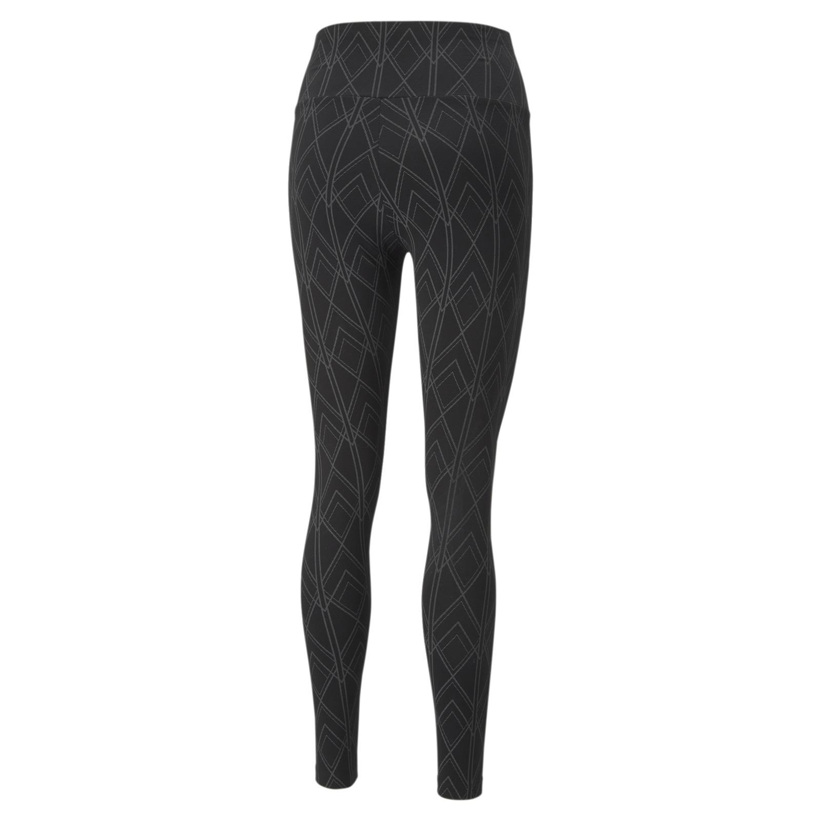 Legginsy damskie Puma Power Deco Glam czarne 67175901