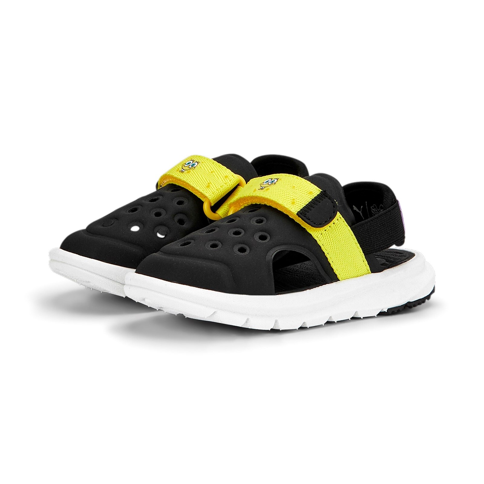 Sanday dziecice Puma EVOLVE SPONGEBOB AC INF czarne 39119101