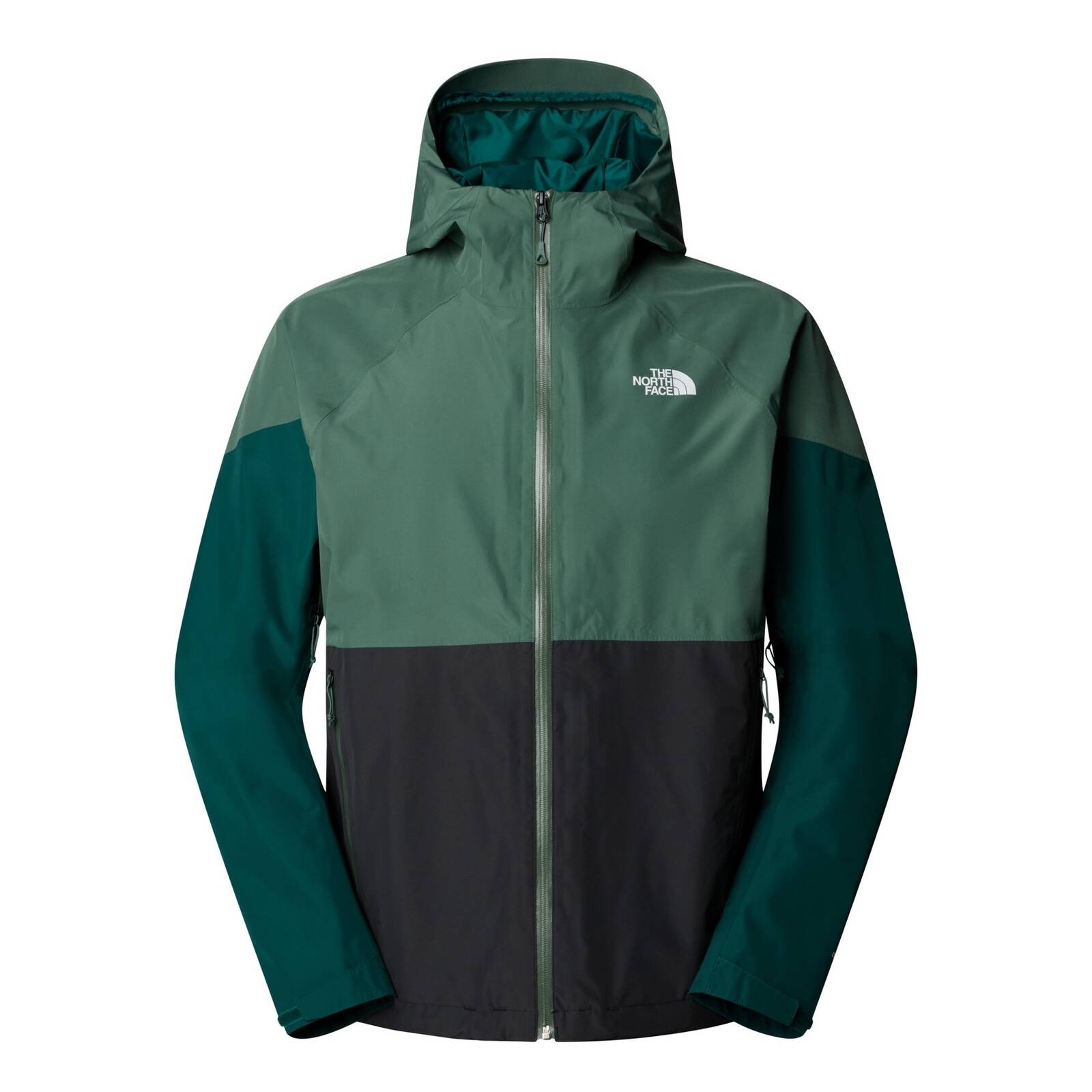 Kurtka z kapturem mska The North Face LIGHTNING ZIP-IN zielona NF0A87GN9ZV