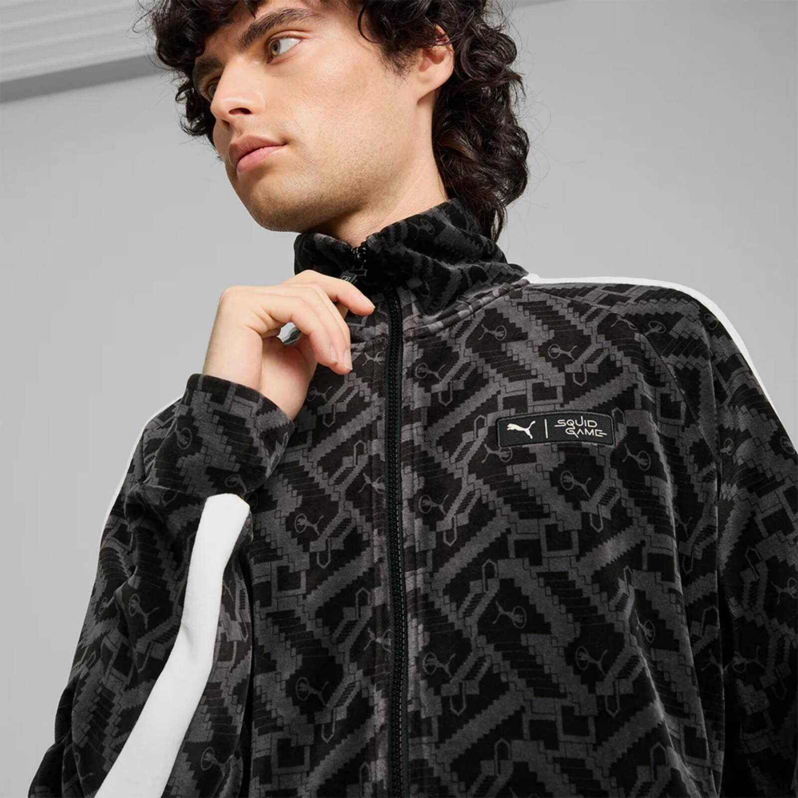 Kurtka mska Puma X SQUID GAME T7 ICONIC czarna 62742801