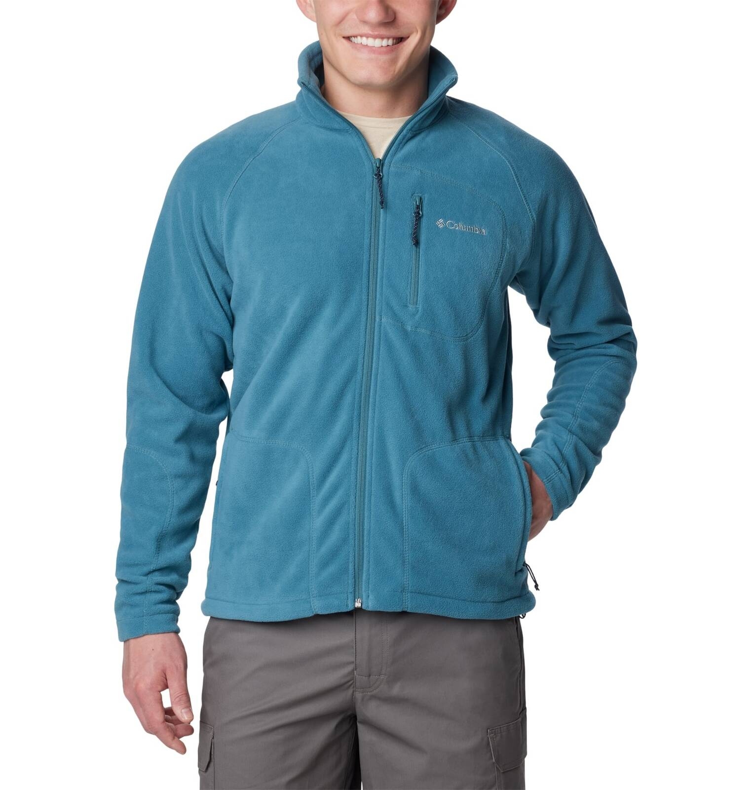 Polar mski Columbia FAST TREK II FULL ZIP FLEECE niebieski 1420421336