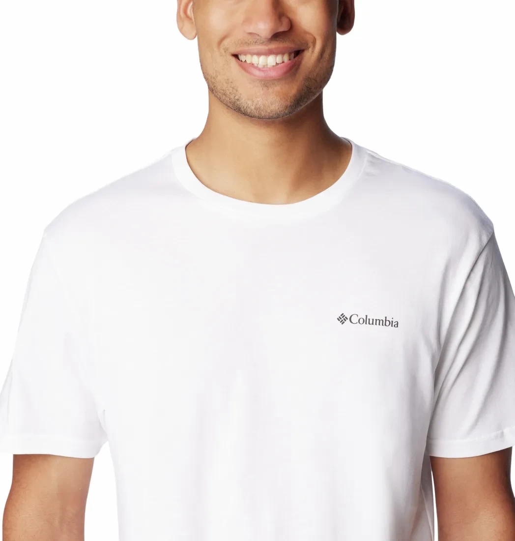 Koszulka M�ska Columbia CSC Basic Logo bia�a 1680053112