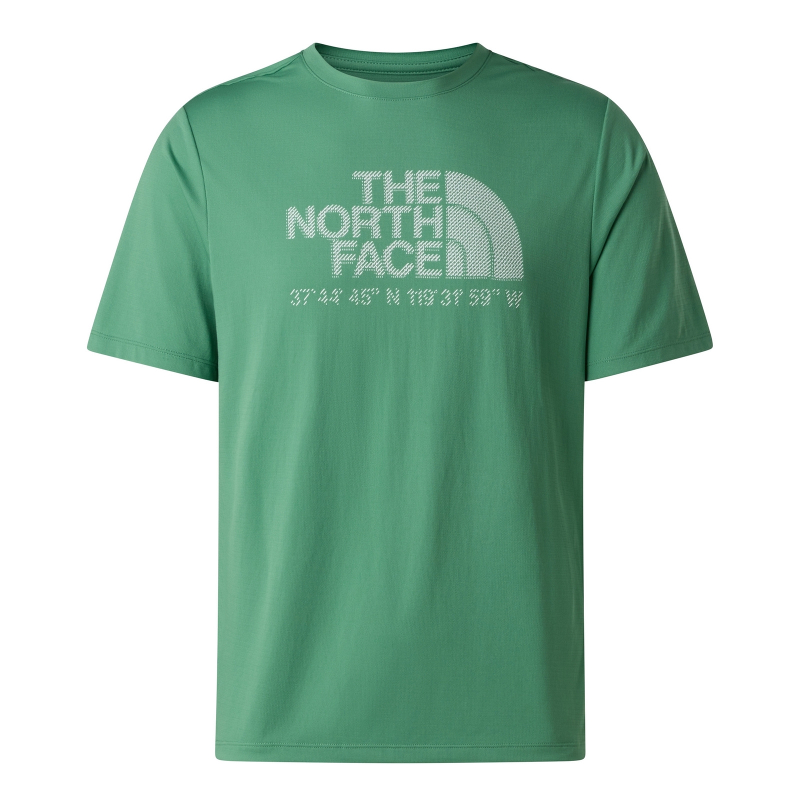 Koszulka m�ska The North Face 24/7 S/S LOGO GRAPHIC zielona NF0A8BEJG57