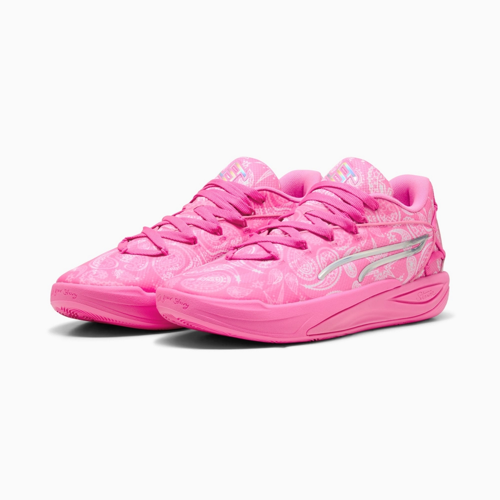 Buty do koszyk�wki damskie Puma STEWIE 4 ST4RZ r�owe 31217101