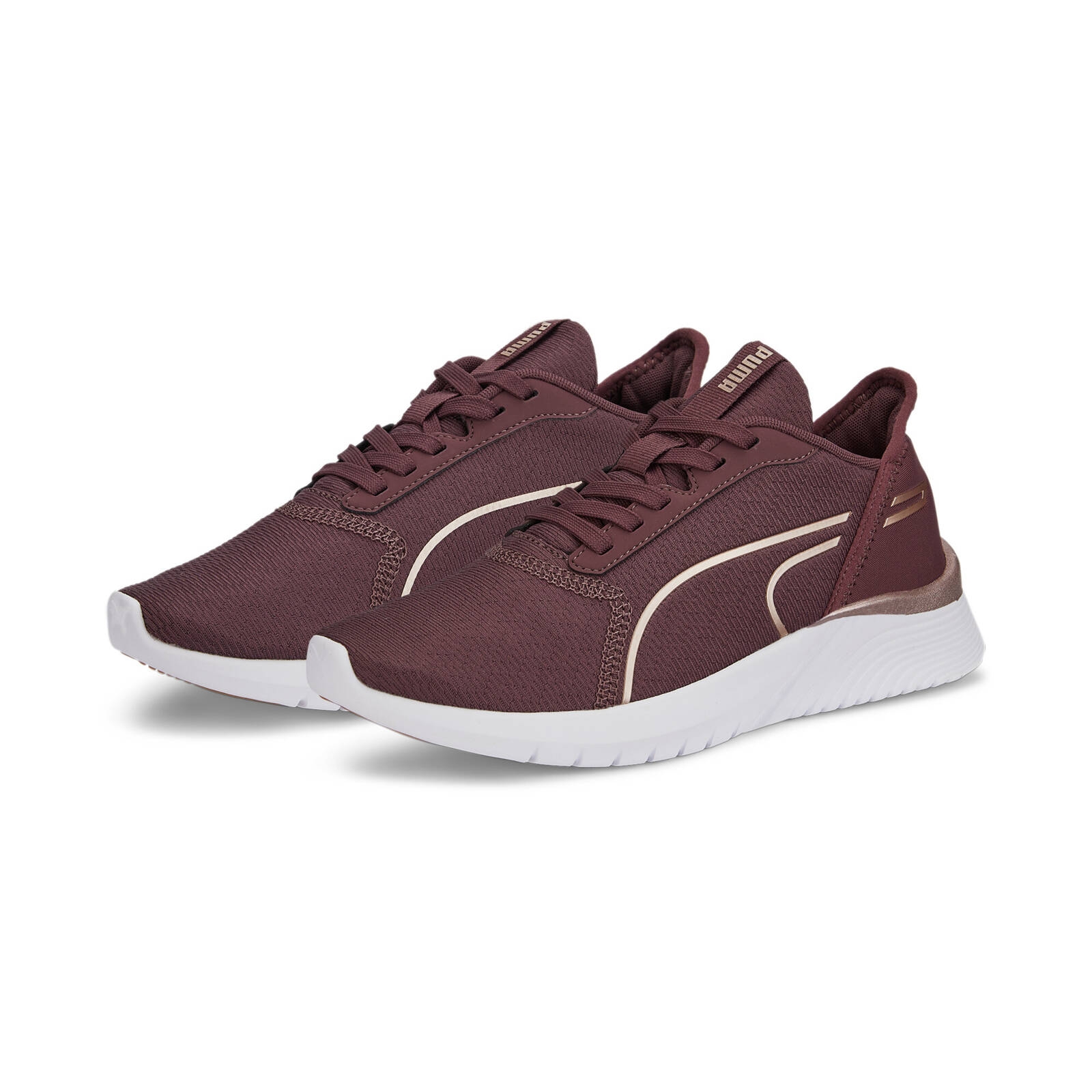 Buty sportowe damskie Puma REMEDIE METALLIC fioletowe 37696502