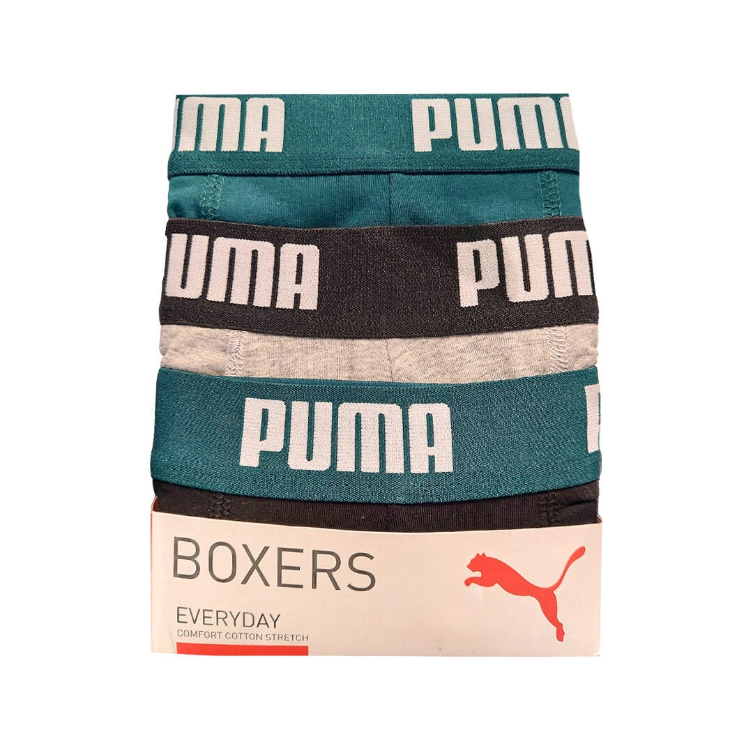 Bokserki mskie Puma BASIC 3-PACK wielokolorowe 93545608
