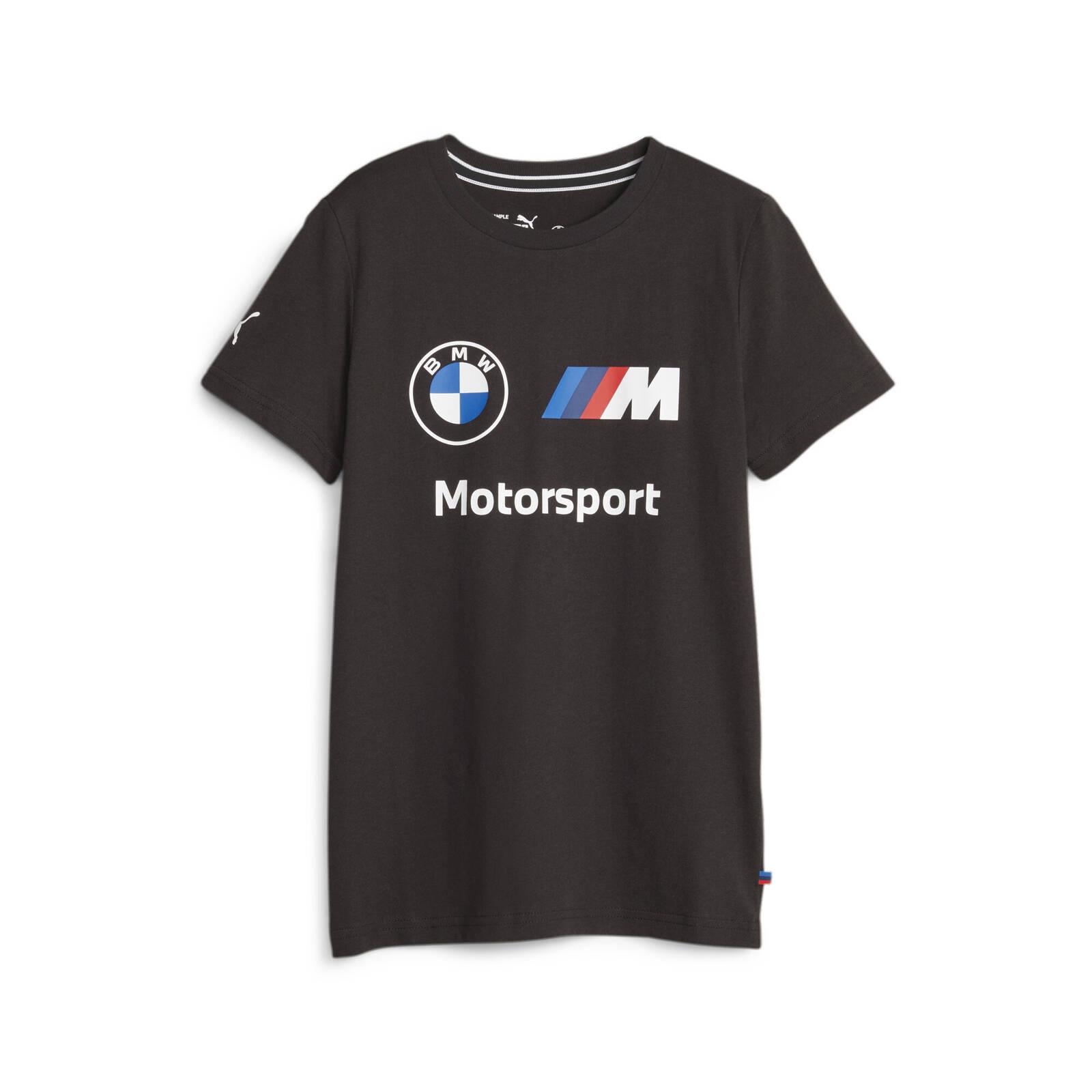 Koszulka dziecica Puma BMW MMS ESS LOGO czarna 62126401