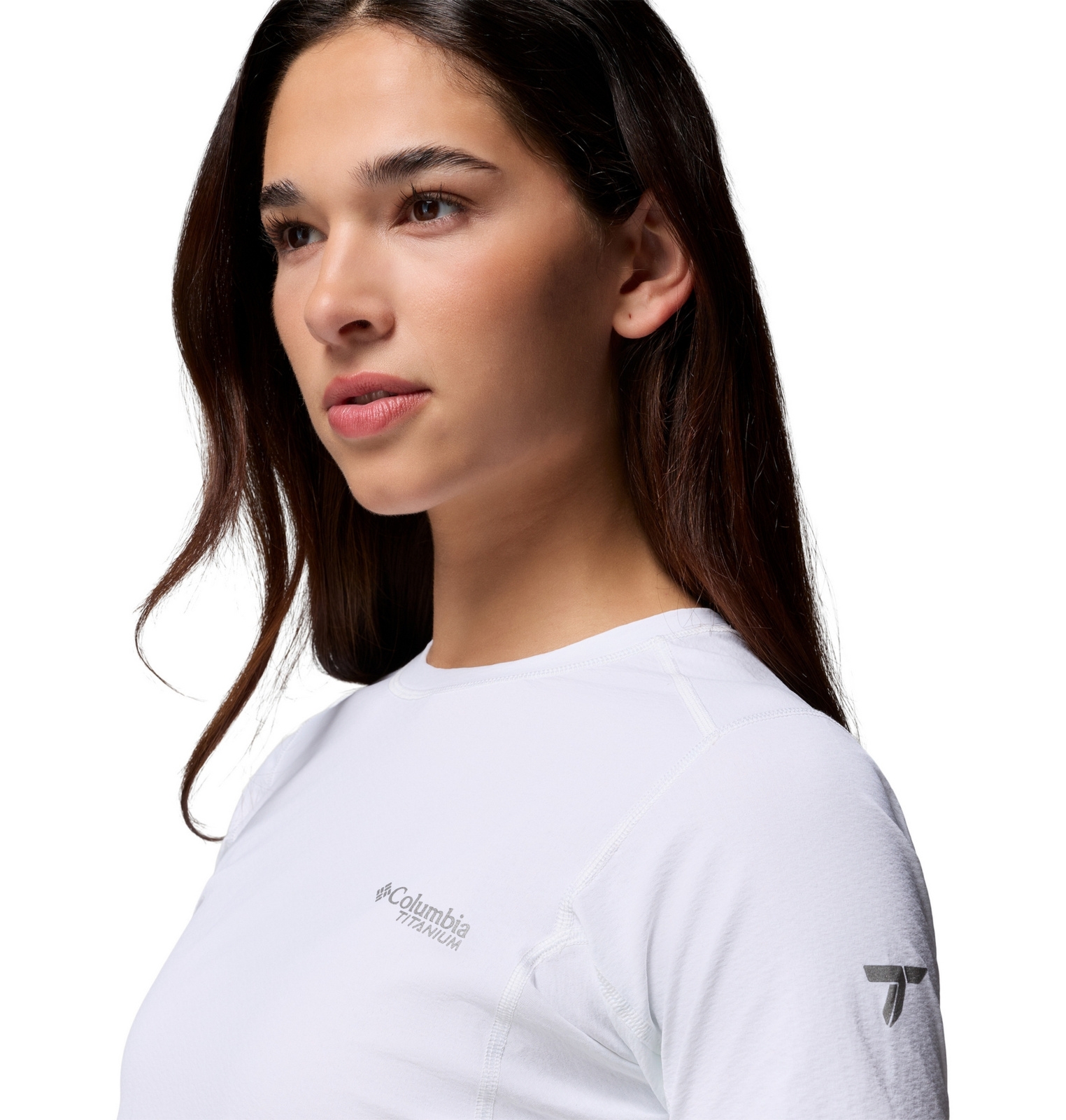 Koszulka damska Columbia DIAMOND PEAK PRO biała 2155833100