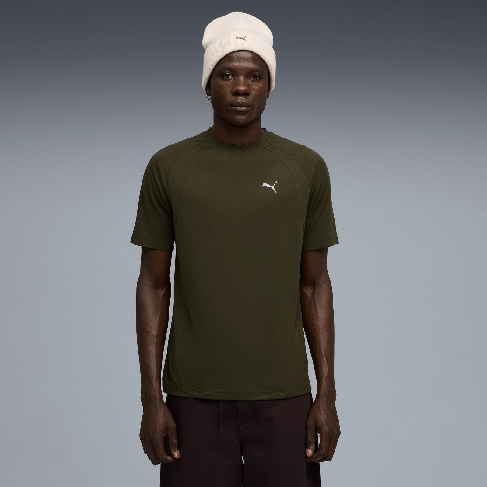 Koszulka mska Puma EVOSTRIPE zielona 68822970