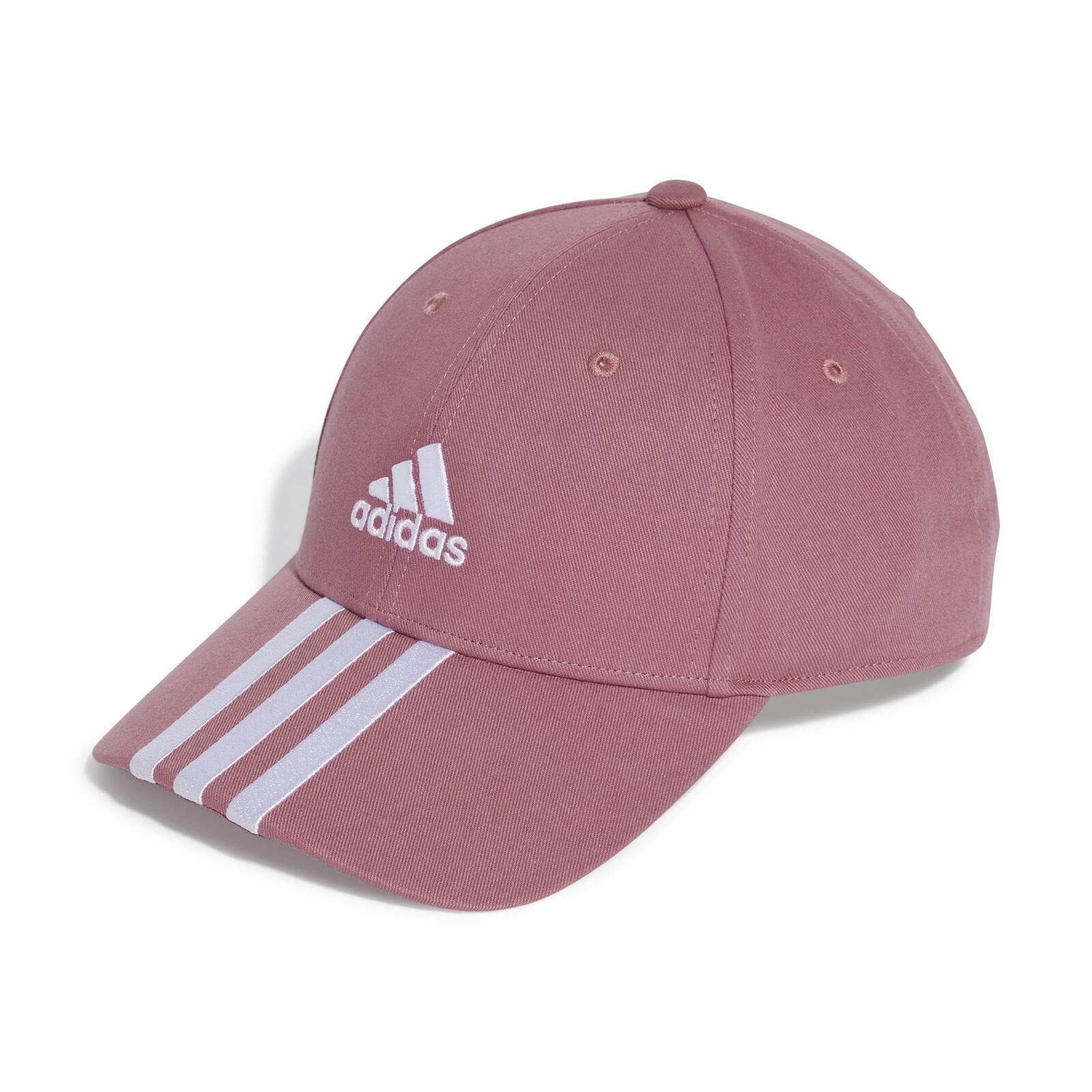 Czapka z daszkiem unisex adidas 3-STRIPES rowa IY7755