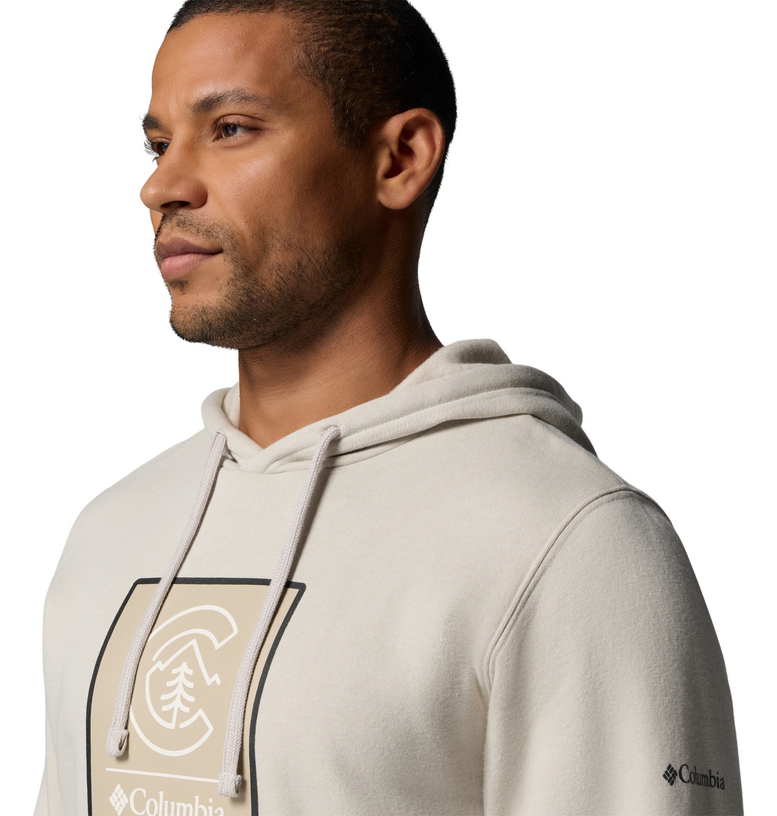 Bluza z kapturem m�ska Columbia TREK be�owa 2018494285