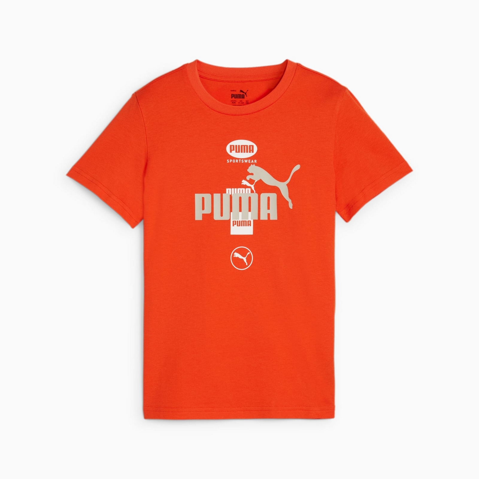 Koszulka chopica Puma POWER GRAPHIC czerwona 68185818