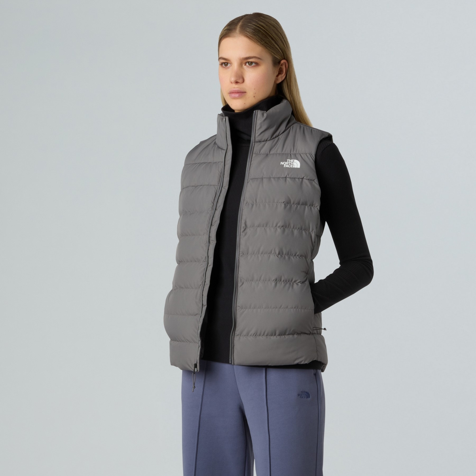 Bezr�kawnik damski The North Face ACONCAGUA 3 szary NF0A84JP0UZ