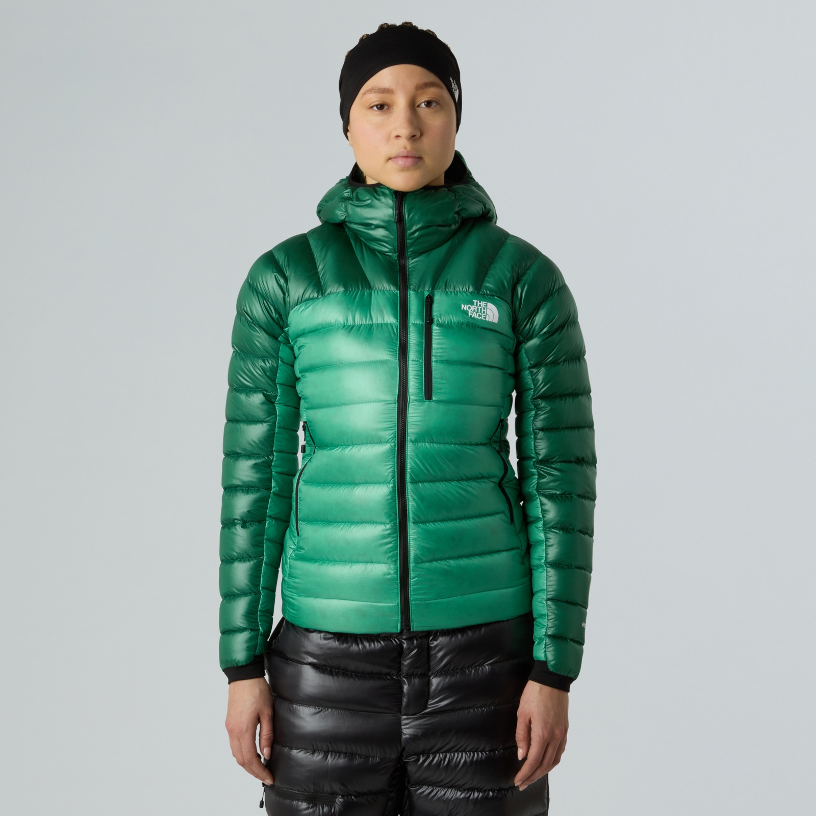 Kurtka z kapturem damska The North Face SUMMIT BREITHORN zielona NF0A8805E27