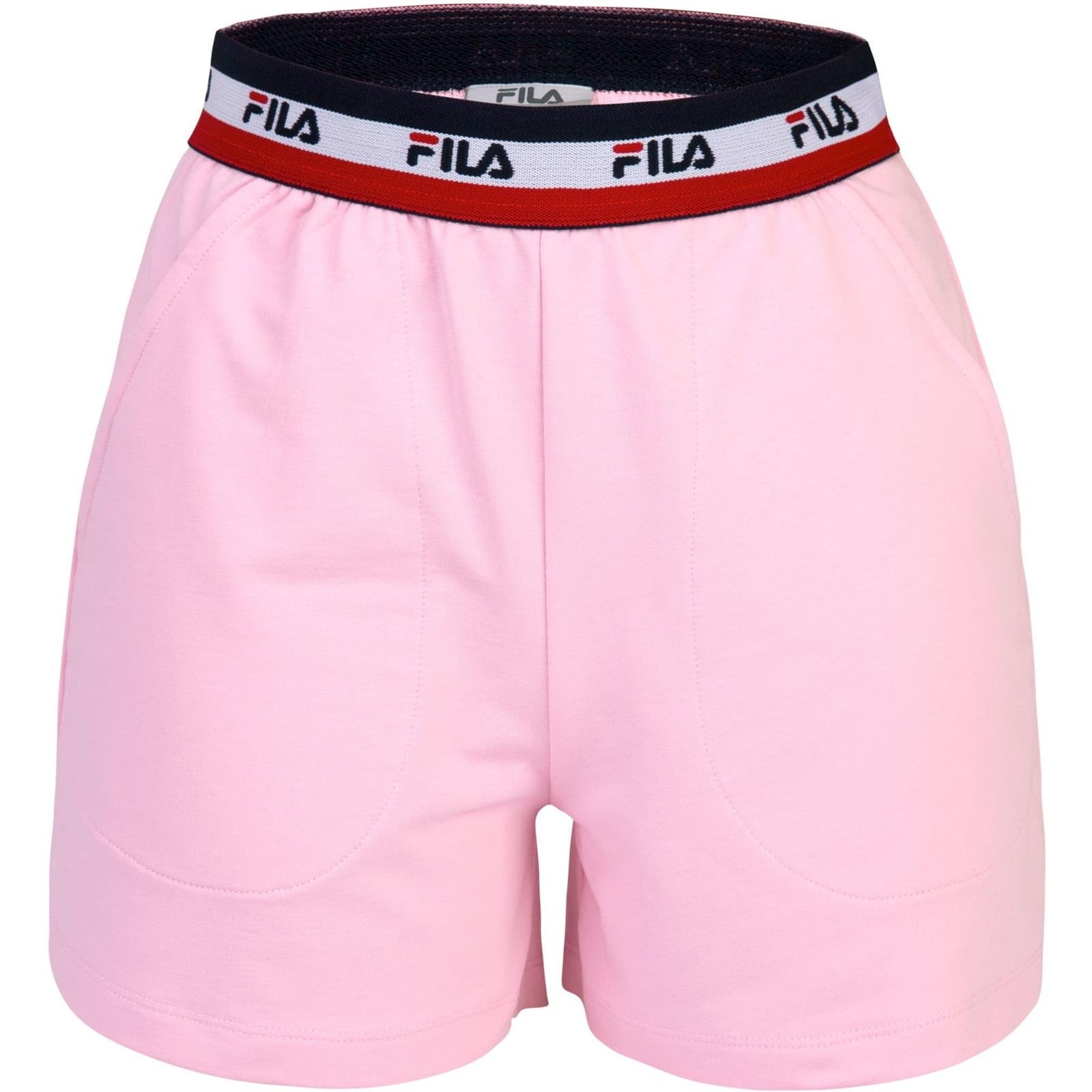 Piama damska Fila JERSEY STRETCH WITH FRENCH TERRY PANT rowa FPS4023-420