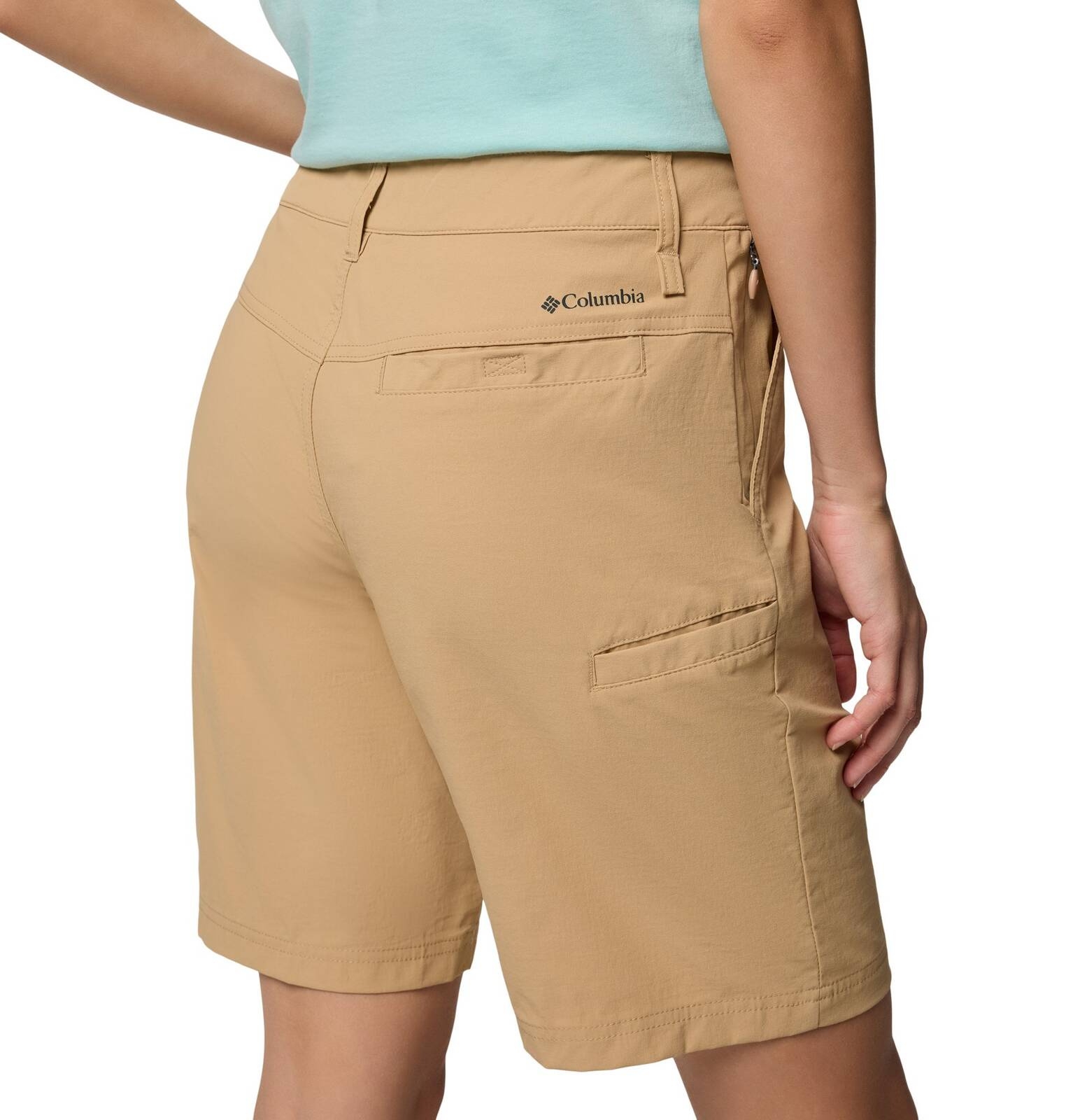 Spodenki trekkingowe damskie Columbia LESLIE FALLS II beowe 2119193262