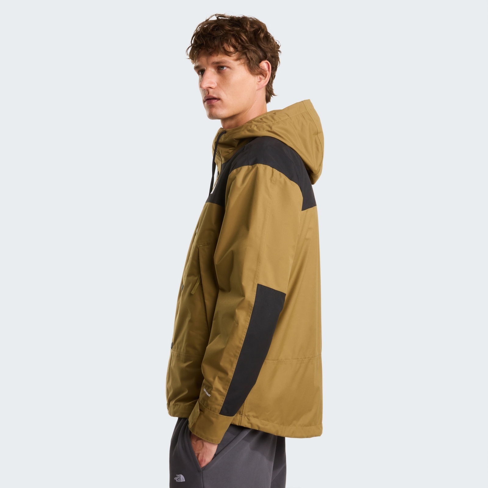 Kurtka wodoodporna m�ska The North Face REIGN ON br�zowa NF0A8B5GKAL
