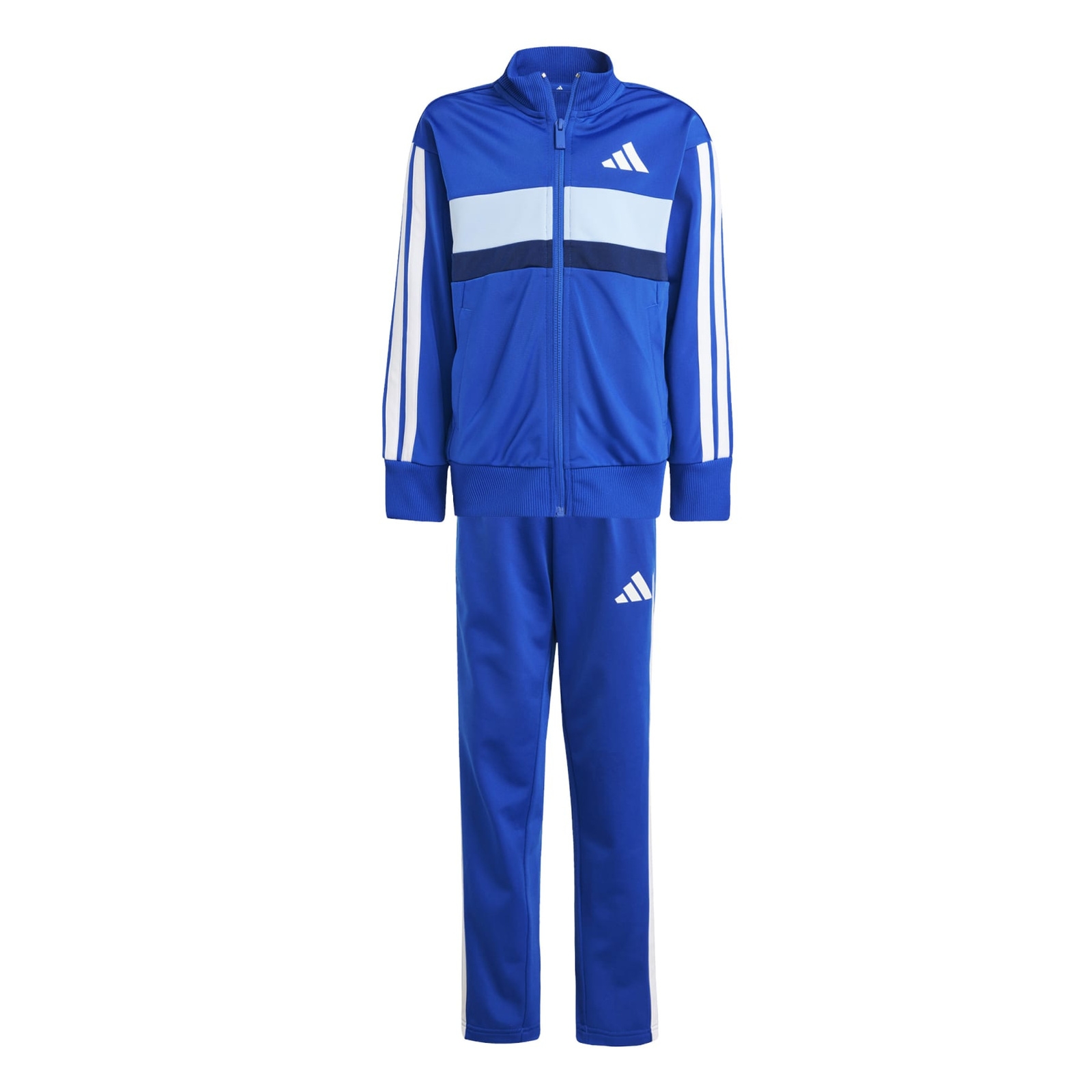 Komplet dresw dziecicy adidas SEASONAL ESSENTIALS TIBERIO niebieski JC7512